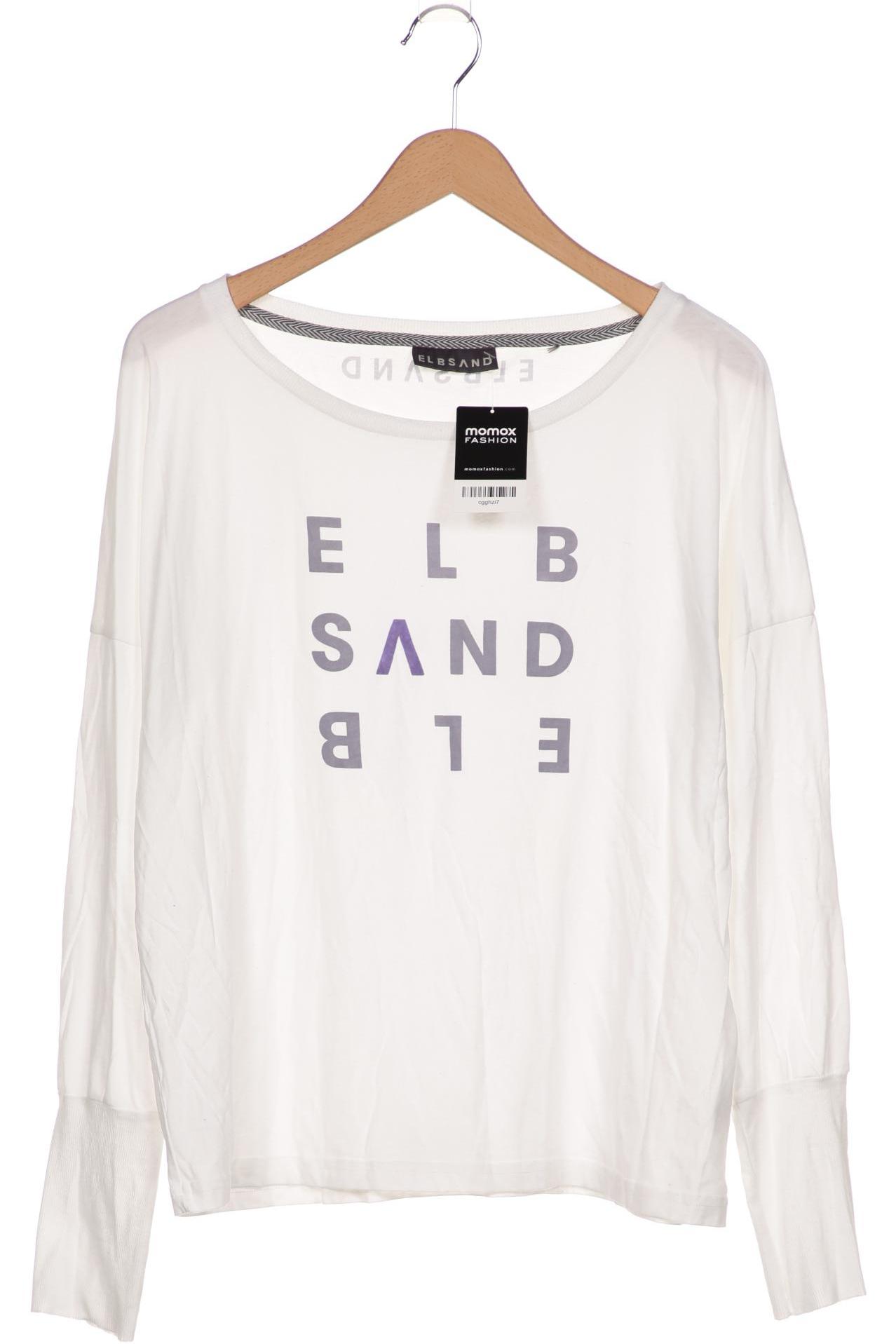 

Elbsand Damen Langarmshirt, weiß, Gr. 46