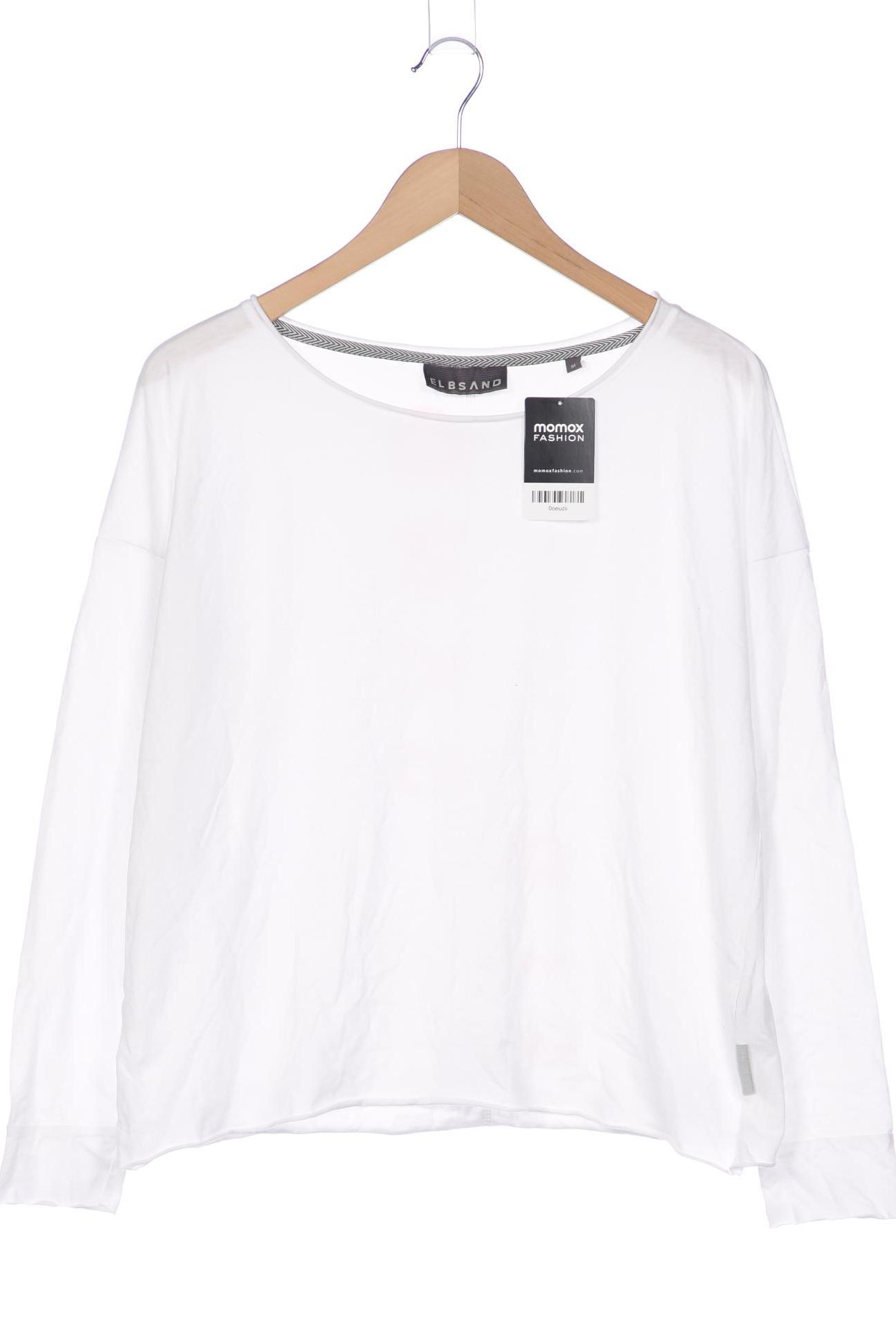 

Elbsand Damen Langarmshirt, weiß, Gr. 38