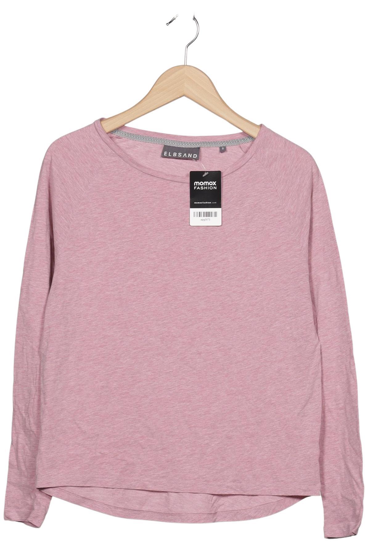 

Elbsand Damen Langarmshirt, pink, Gr. 36