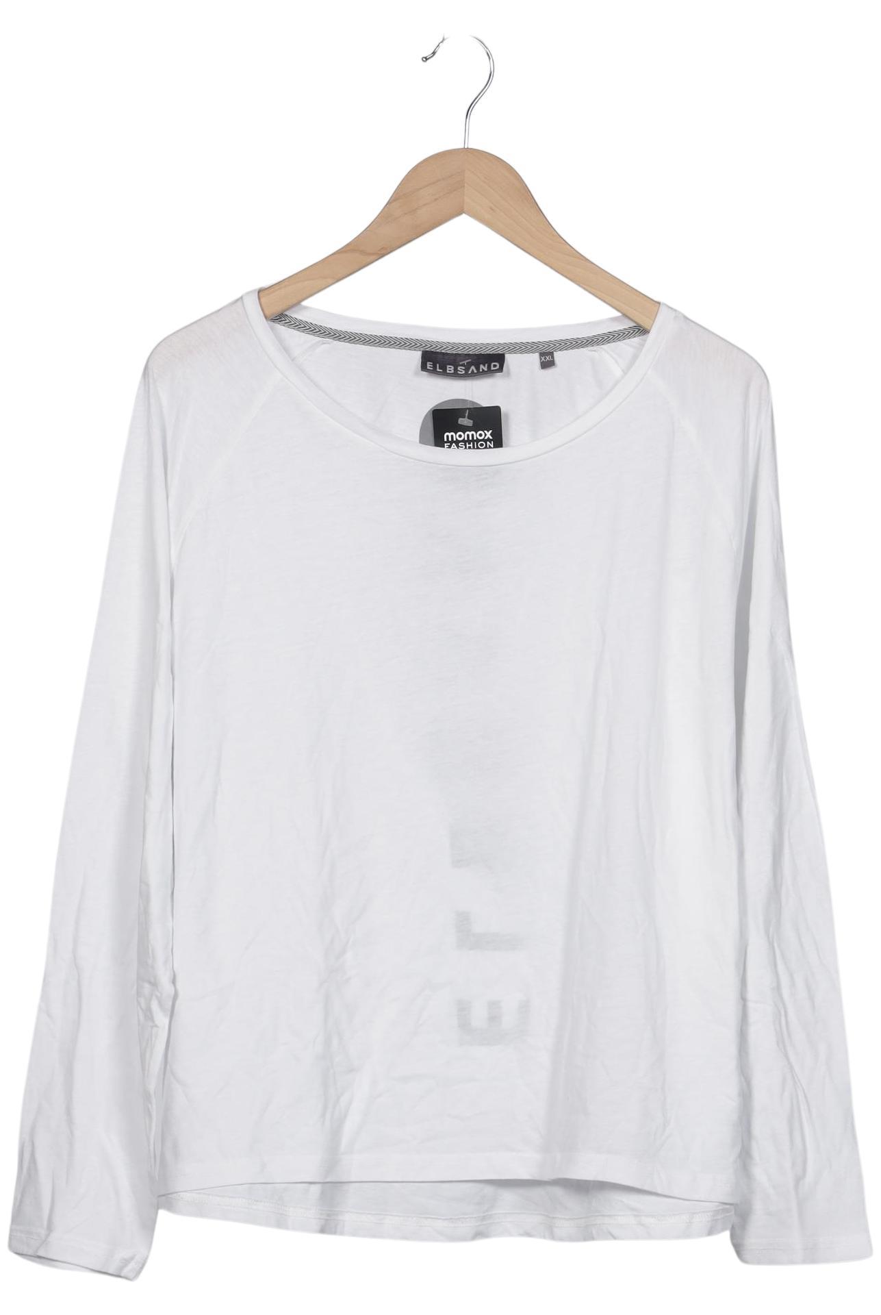 

Elbsand Damen Langarmshirt, weiß, Gr. 46