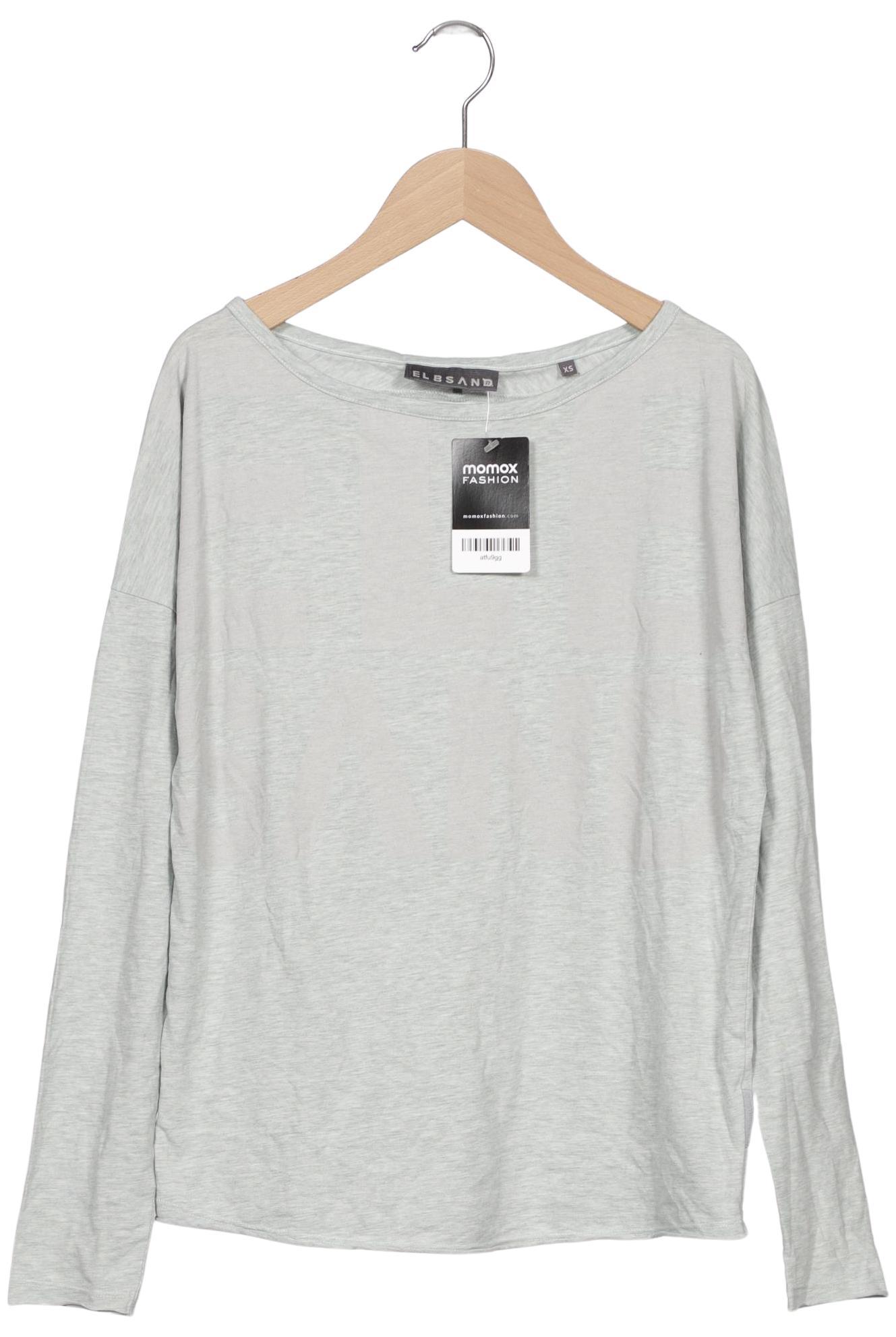 

Elbsand Damen Langarmshirt, grau, Gr. 34