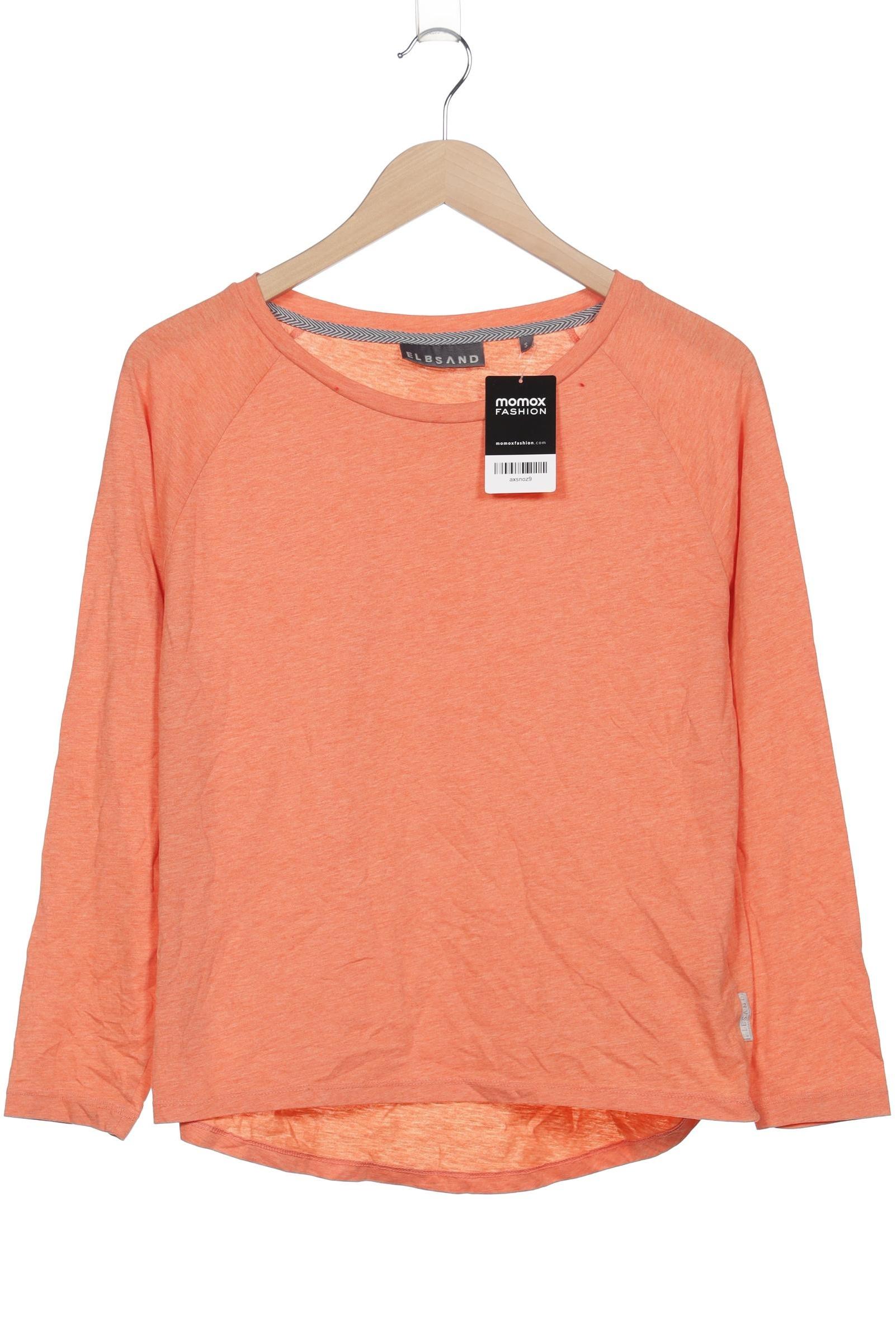 

Elbsand Damen Langarmshirt, orange, Gr. 36