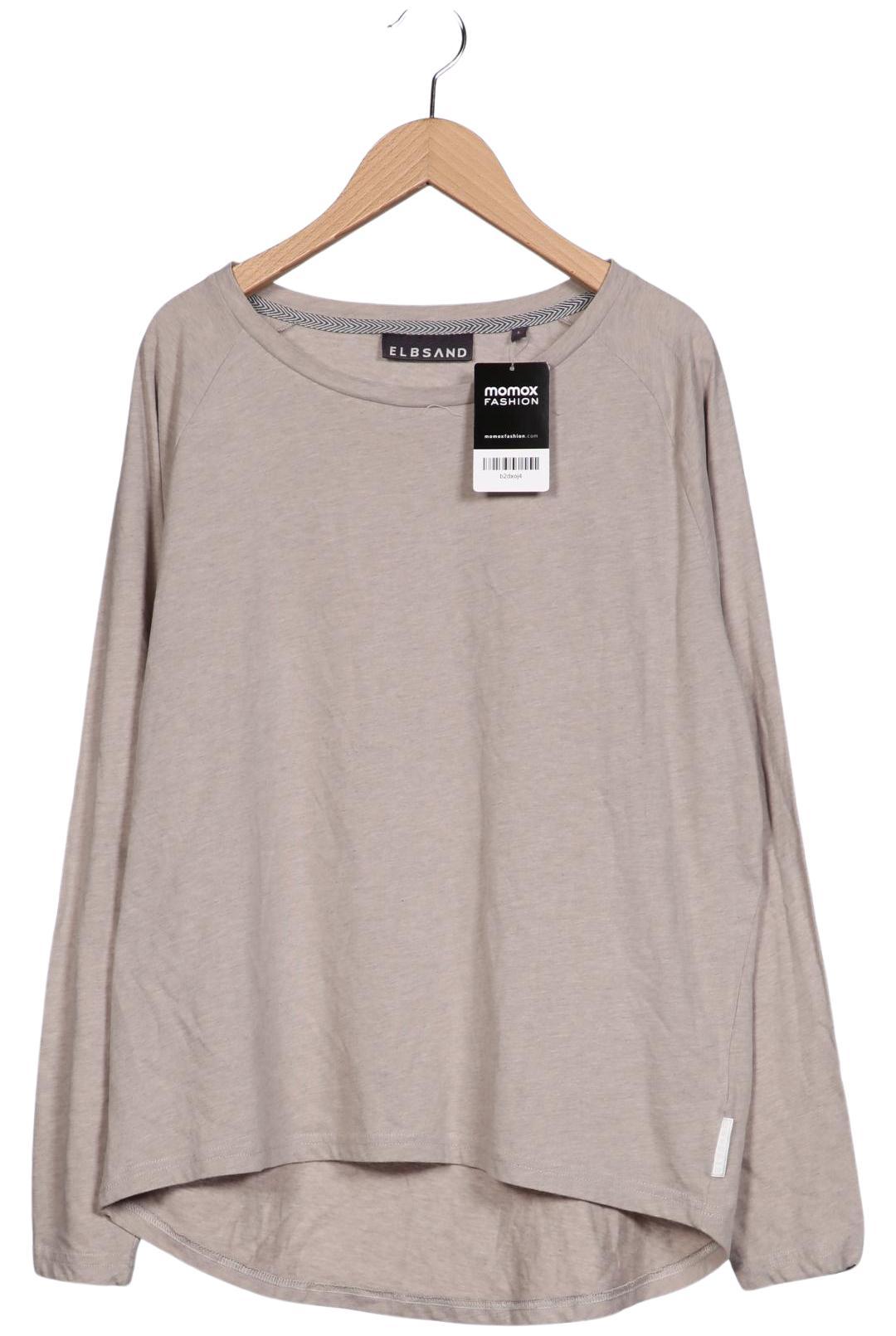 

Elbsand Damen Langarmshirt, beige, Gr. 42