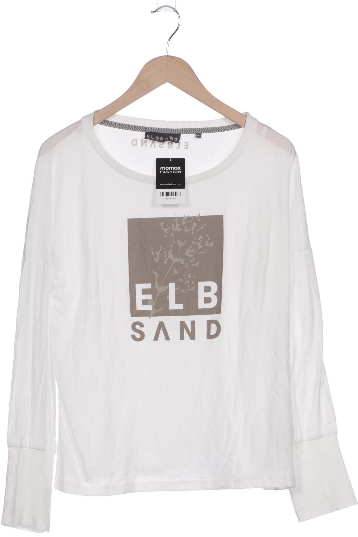 

Elbsand Damen Langarmshirt, weiß, Gr. 46
