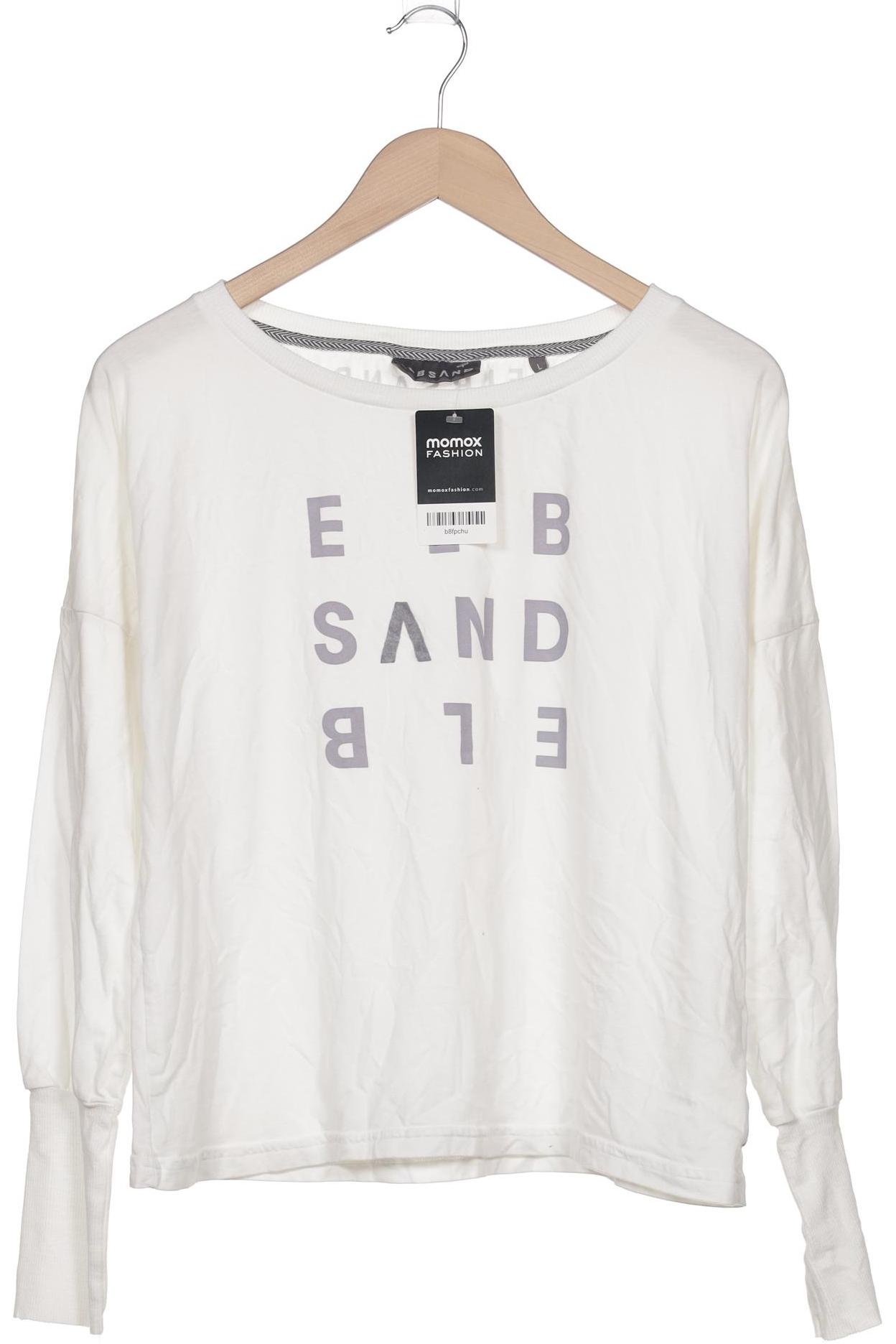 

Elbsand Damen Langarmshirt, weiß, Gr. 42