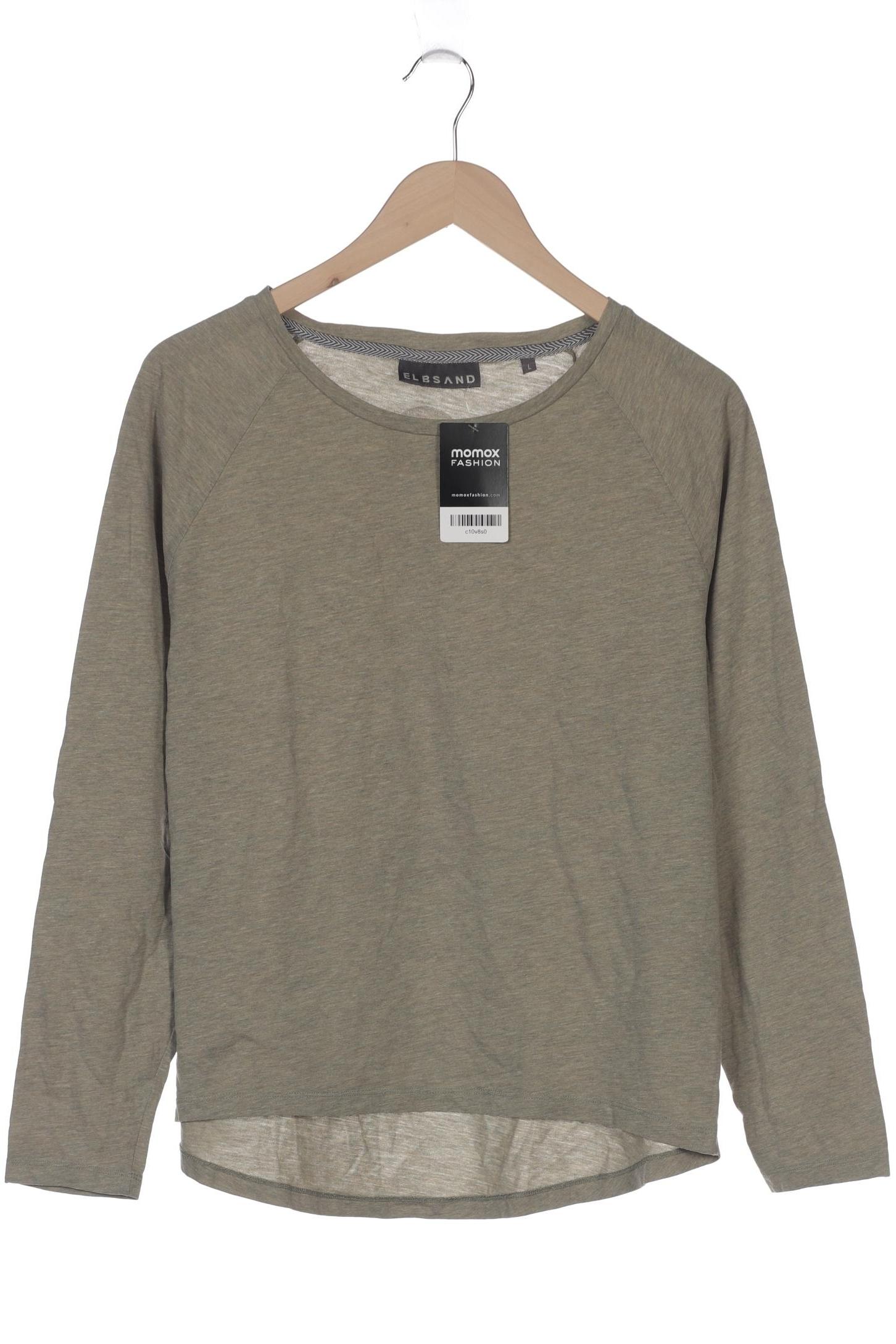

Elbsand Damen Langarmshirt, grün, Gr. 42