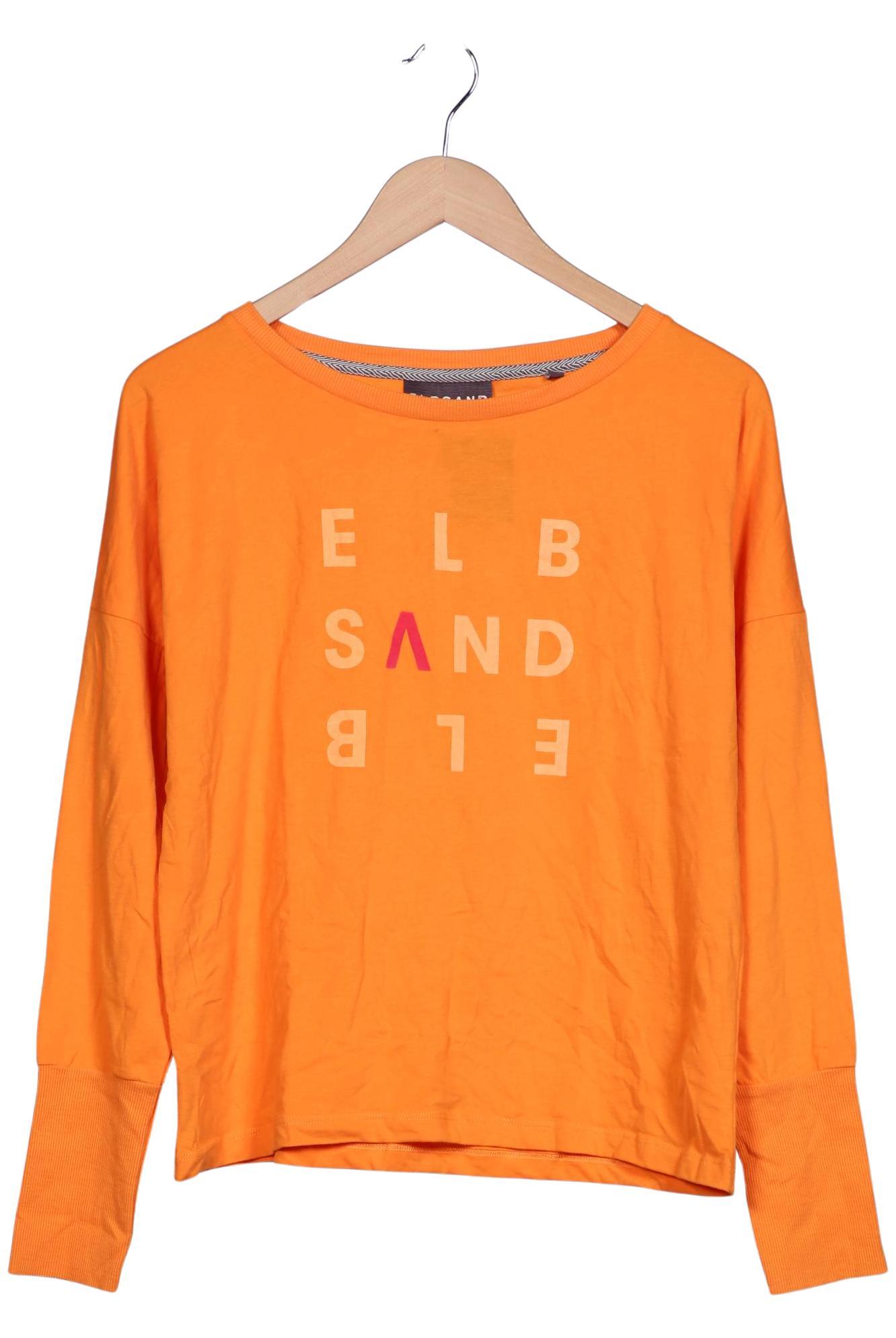

Elbsand Damen Langarmshirt, orange, Gr. 36