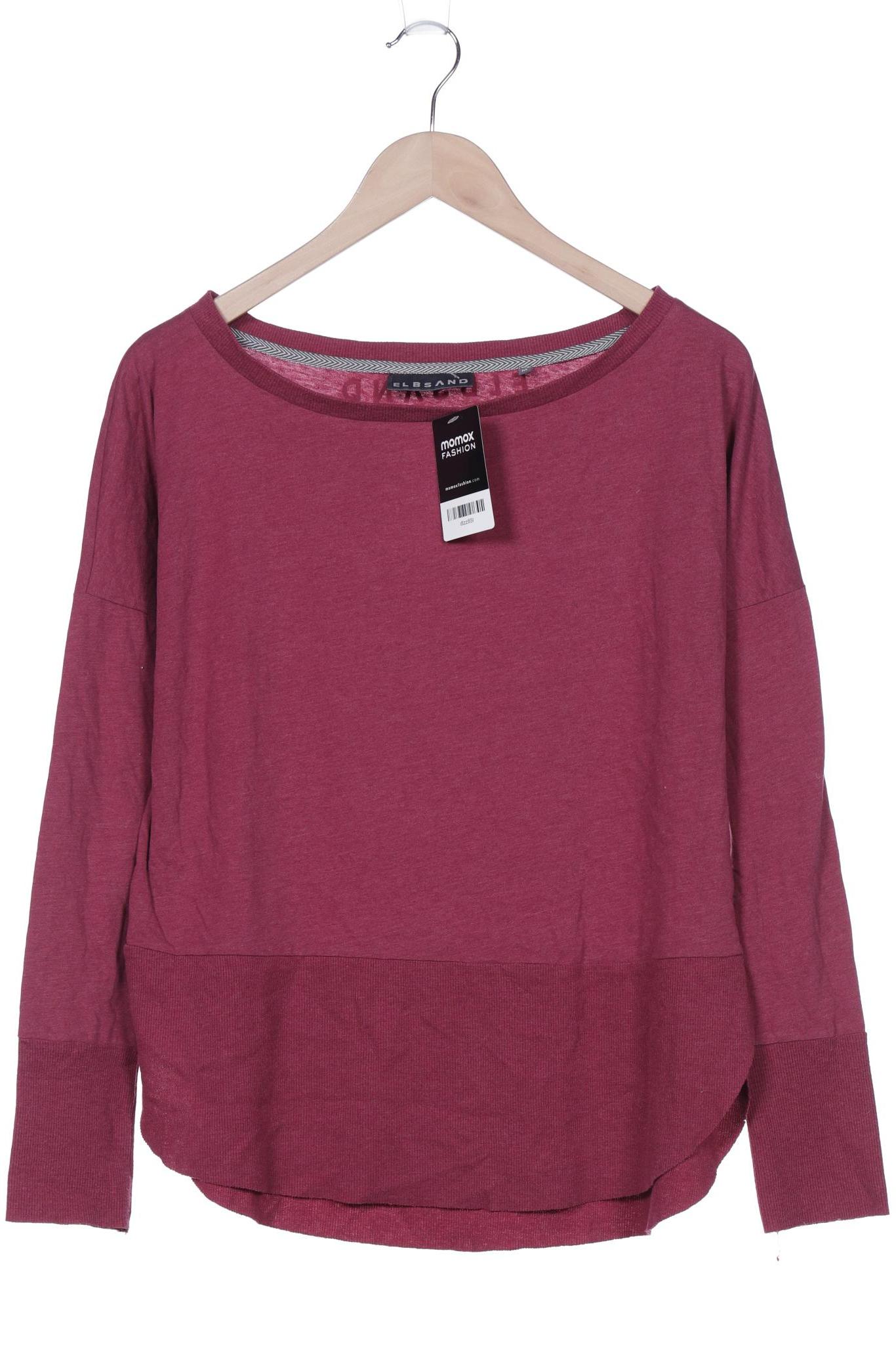 

Elbsand Damen Langarmshirt, pink, Gr. 38