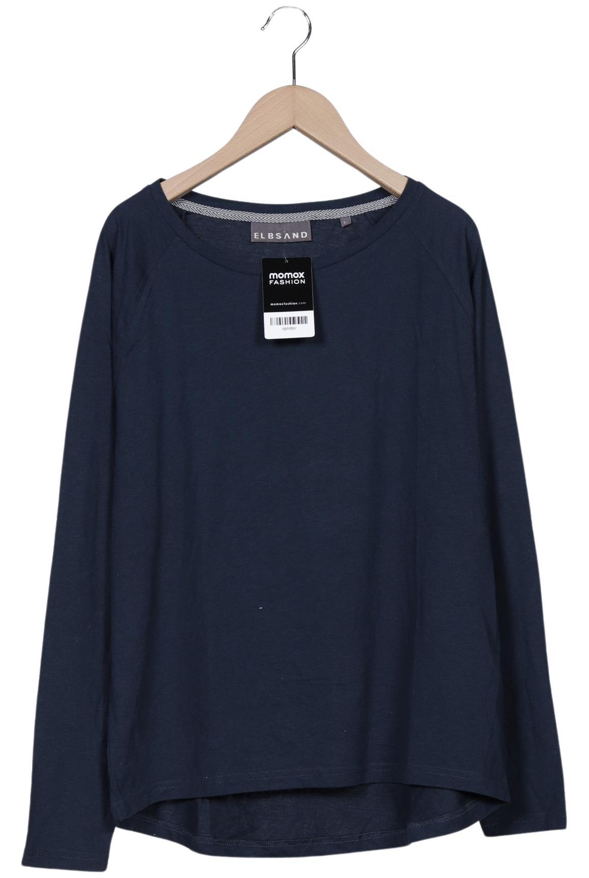 

Elbsand Damen Langarmshirt, marineblau, Gr. 42