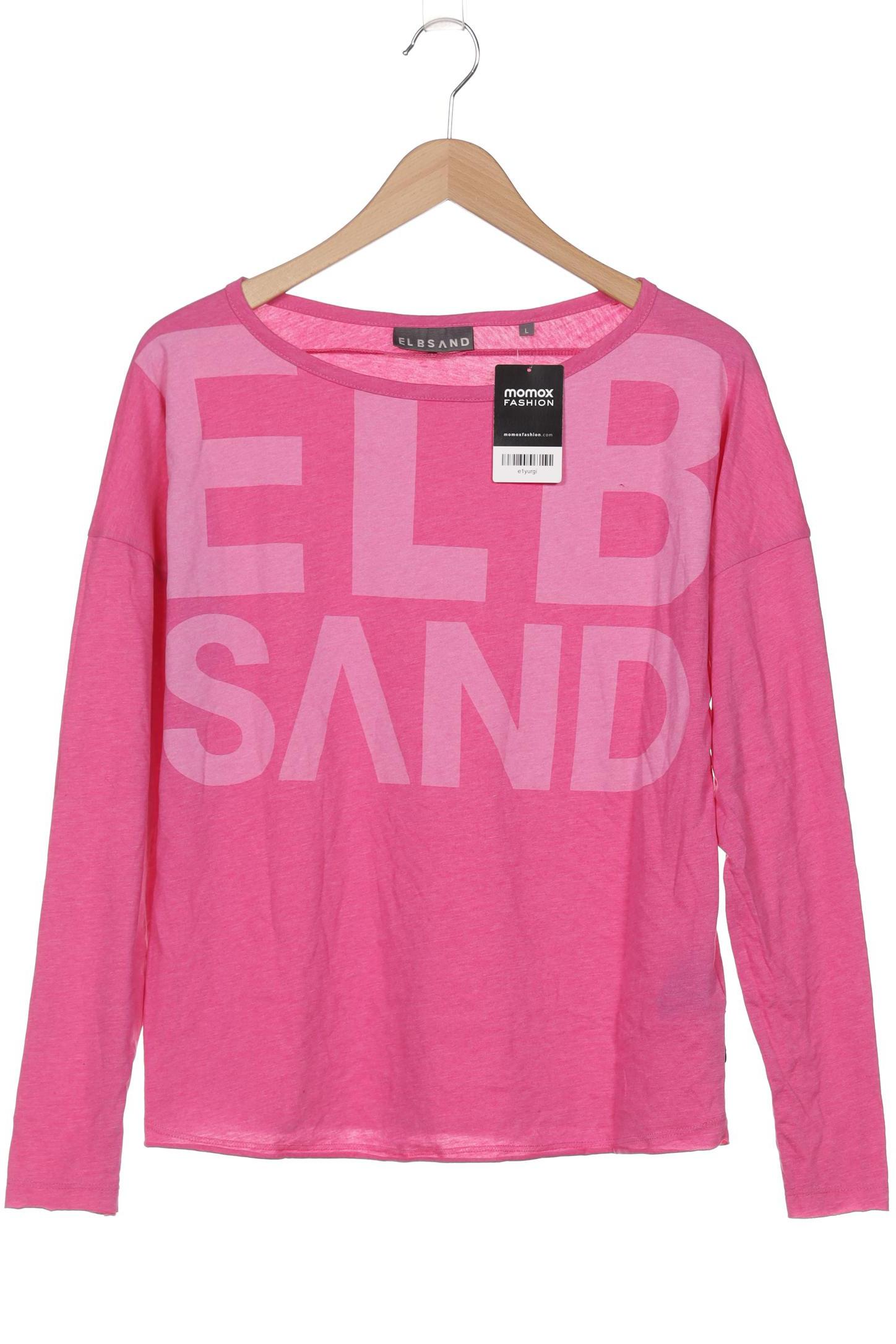 

Elbsand Damen Langarmshirt, pink, Gr. 42