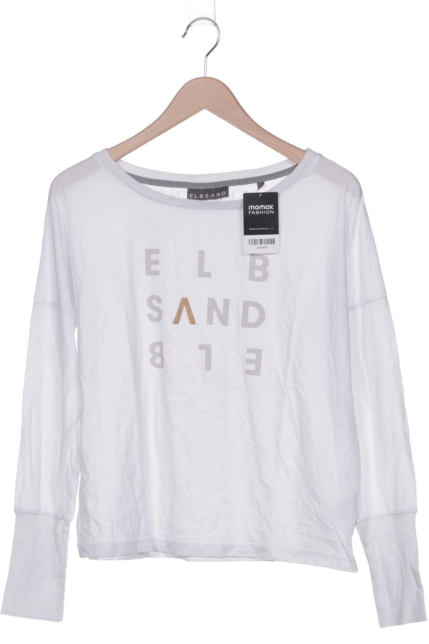 

Elbsand Damen Langarmshirt, weiß, Gr. 42