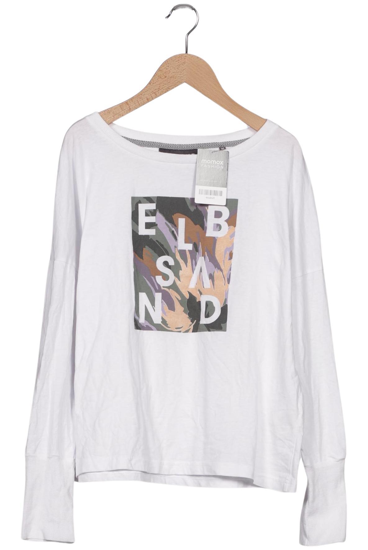 

Elbsand Damen Langarmshirt, weiß, Gr. 38