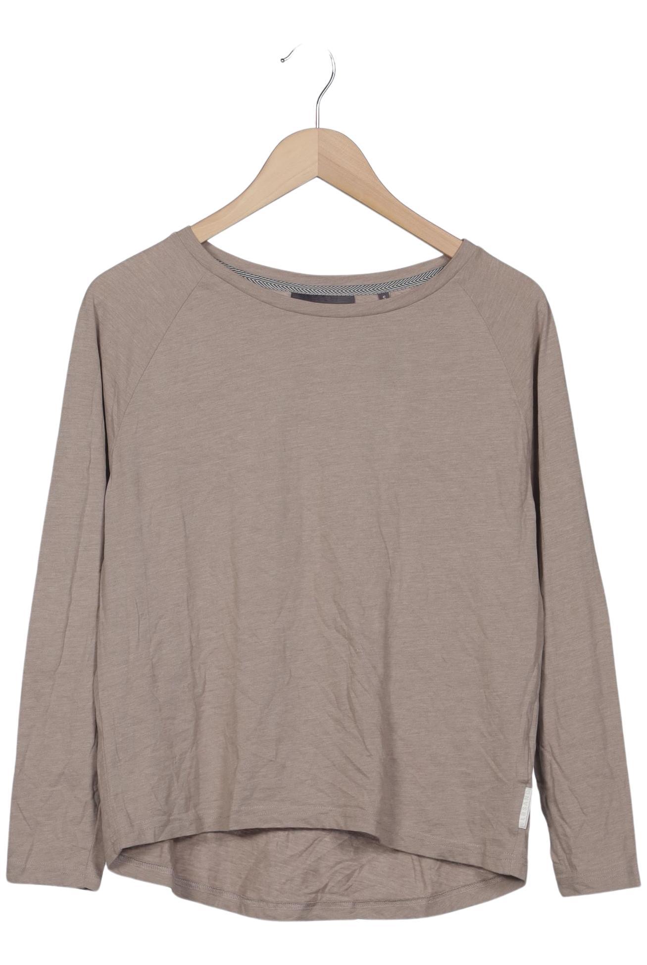 

Elbsand Damen Langarmshirt, beige, Gr. 36