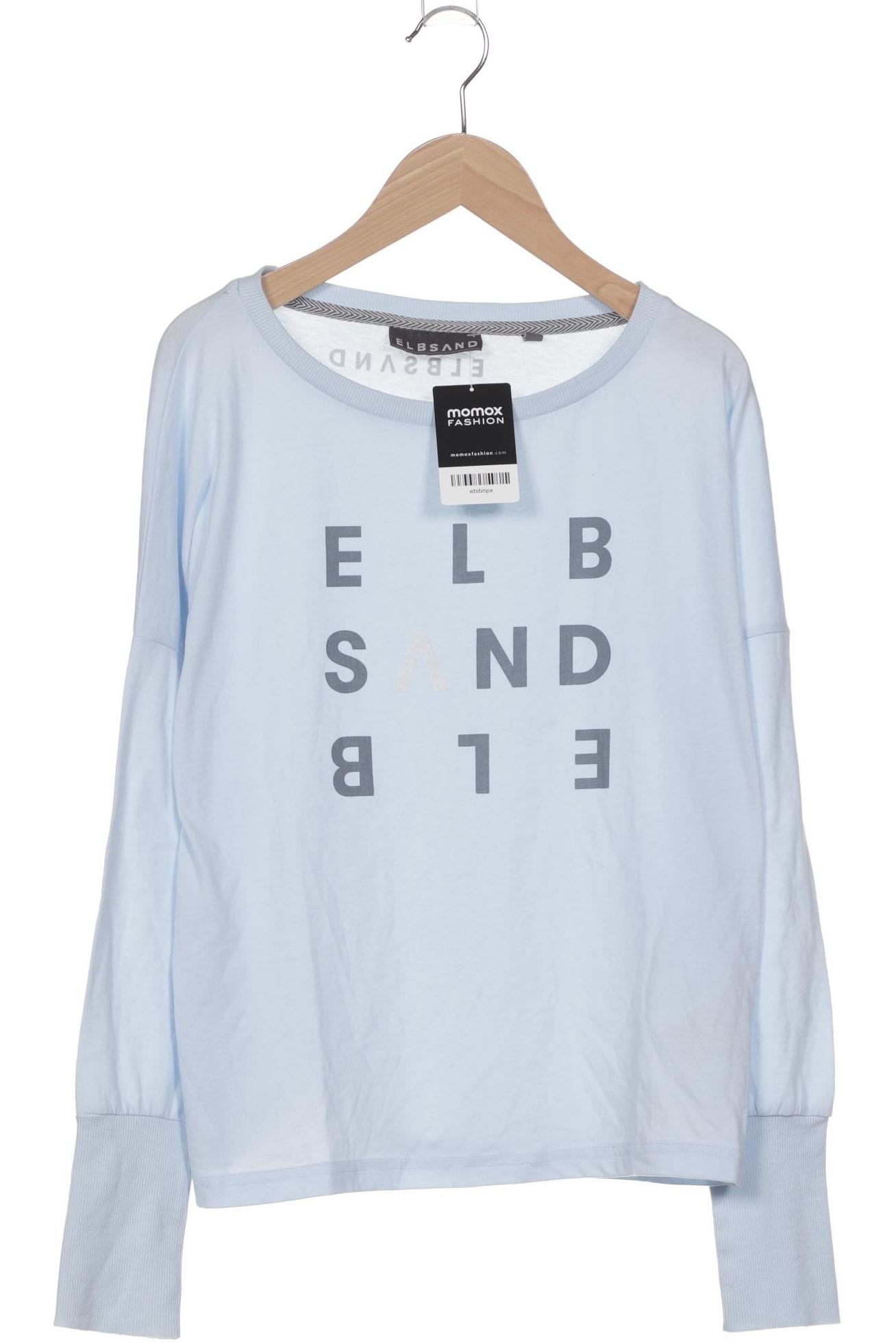 

Elbsand Damen Langarmshirt, hellblau, Gr. 34