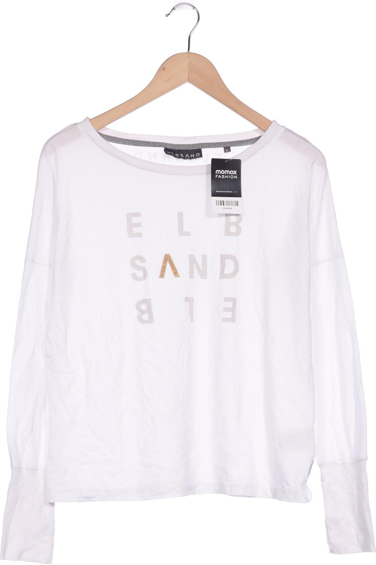 

Elbsand Damen Langarmshirt, weiß, Gr. 38