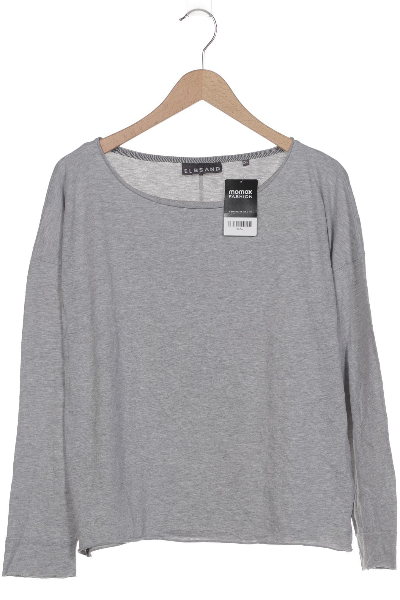 

Elbsand Damen Langarmshirt, grau, Gr. 46