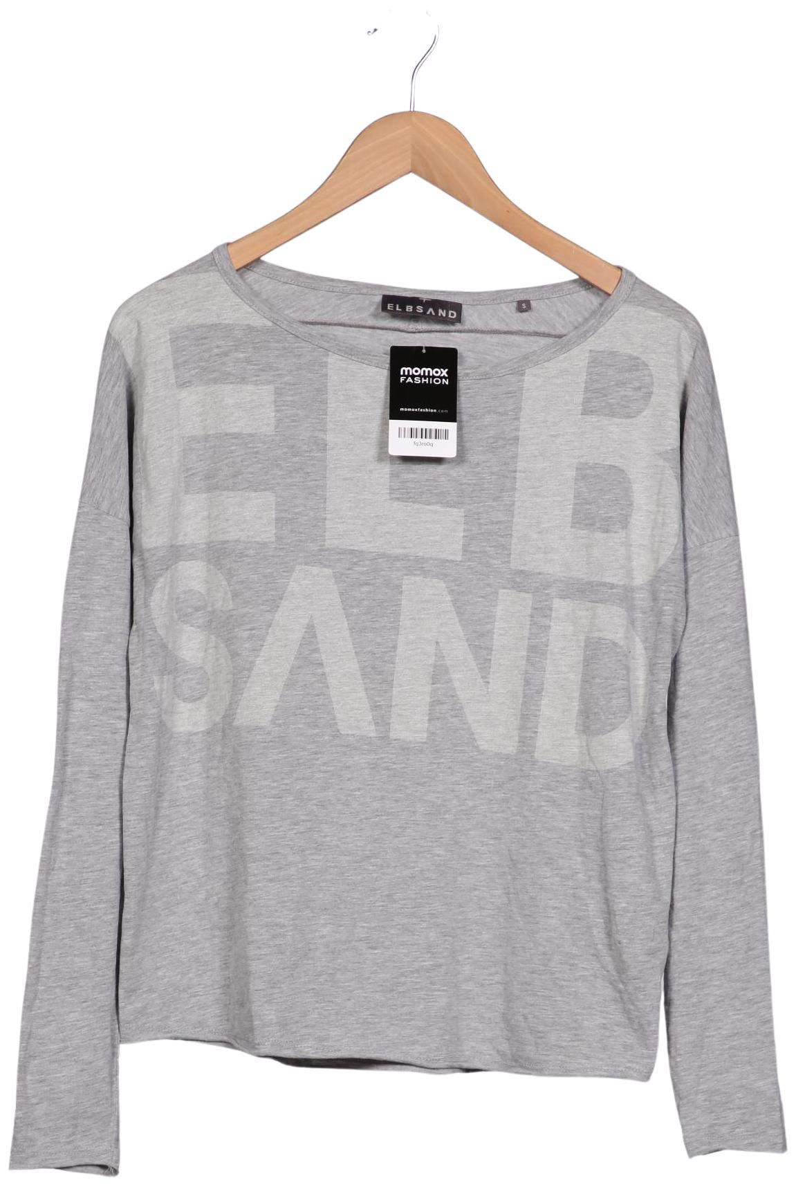 

Elbsand Damen Langarmshirt, grau, Gr. 36