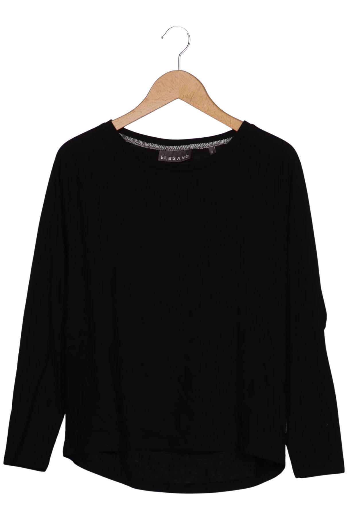 

Elbsand Damen Langarmshirt, schwarz, Gr. 38