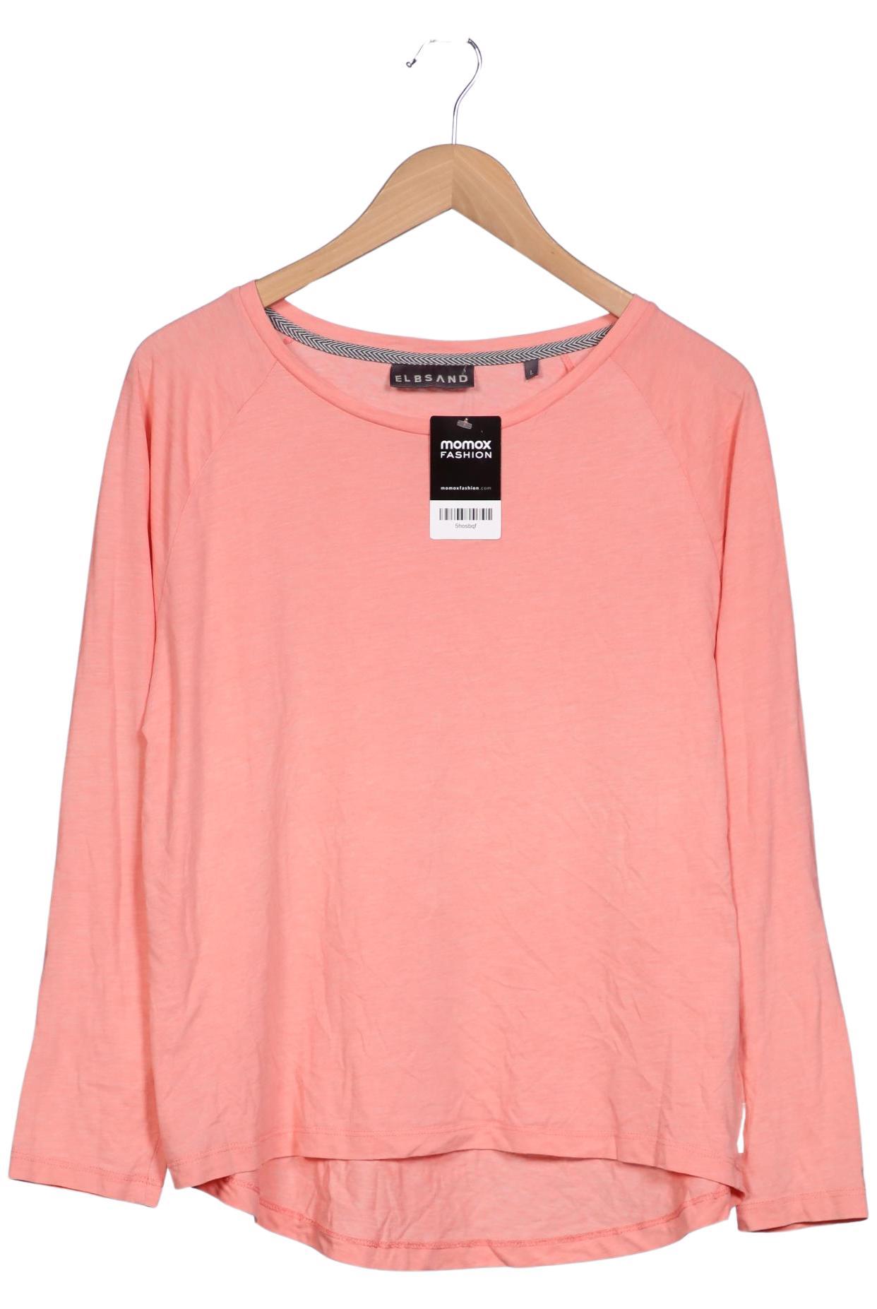

Elbsand Damen Langarmshirt, pink, Gr. 42