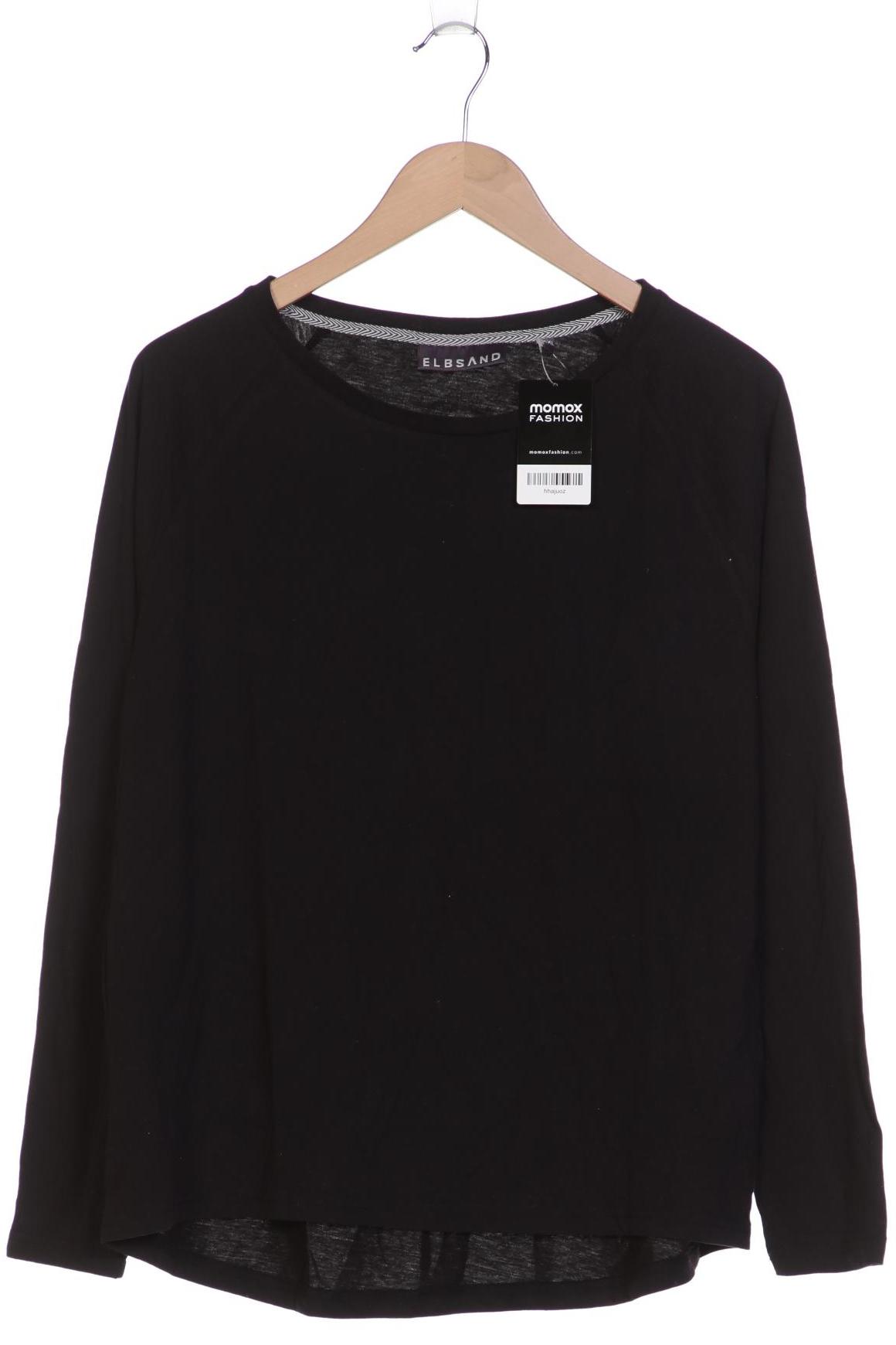 

Elbsand Damen Langarmshirt, schwarz, Gr. 46