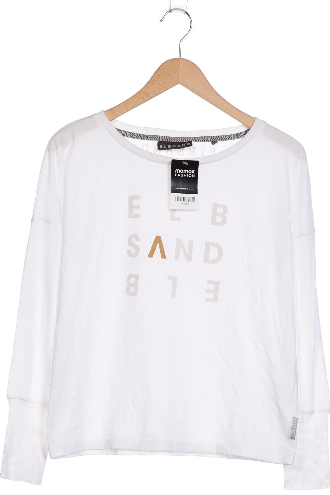 

Elbsand Damen Langarmshirt, weiß, Gr. 38