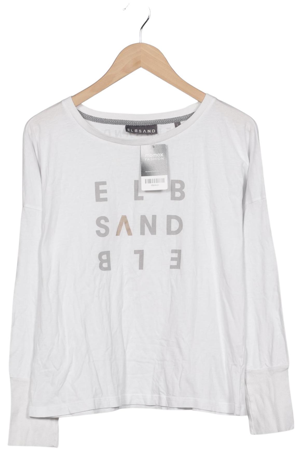 

Elbsand Damen Langarmshirt, weiß, Gr. 42