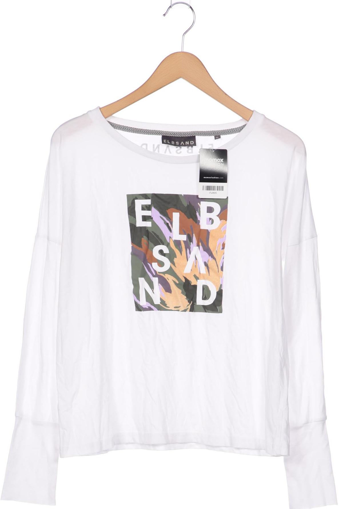 

Elbsand Damen Langarmshirt, weiß, Gr. 44