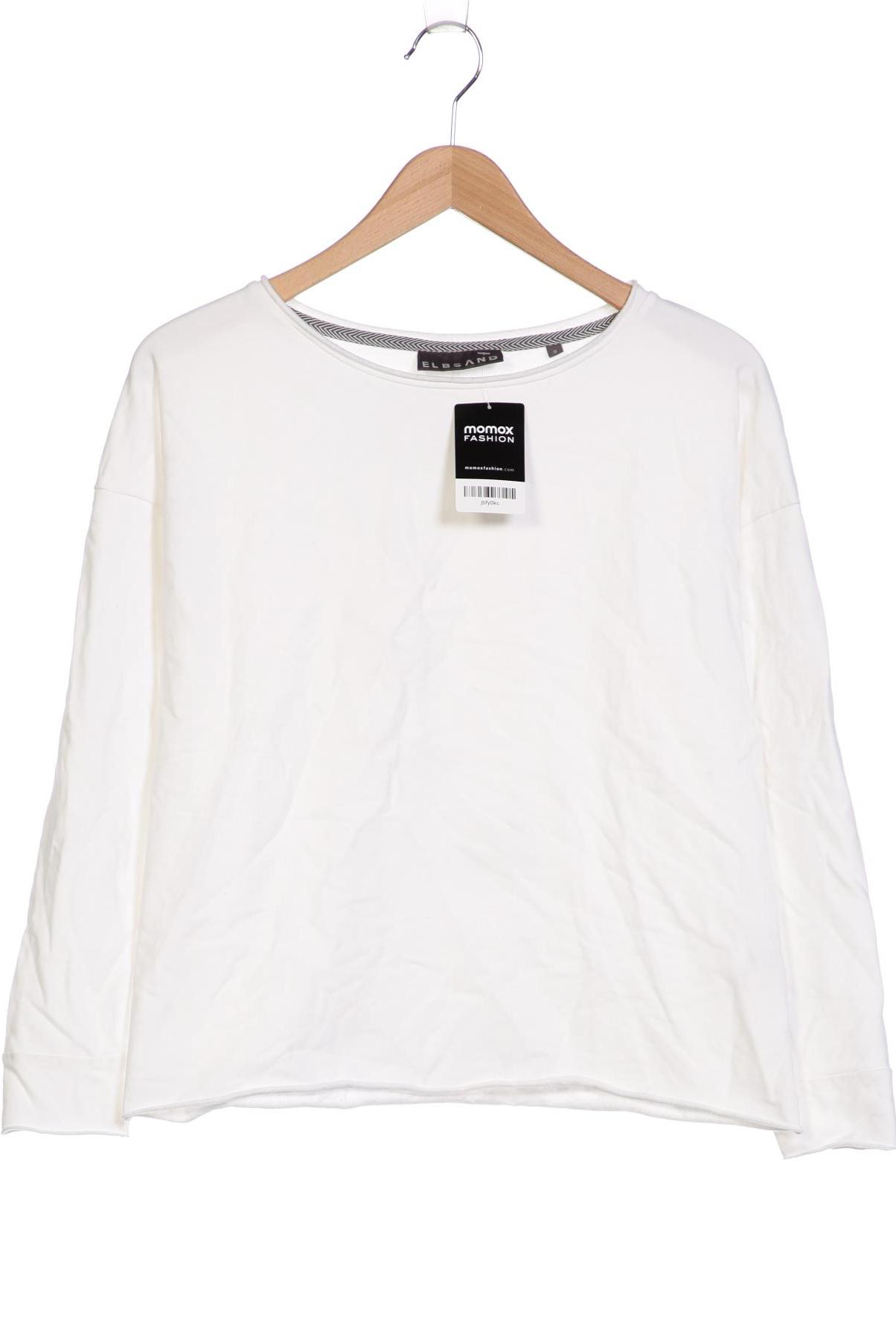 

Elbsand Damen Langarmshirt, weiß, Gr. 36