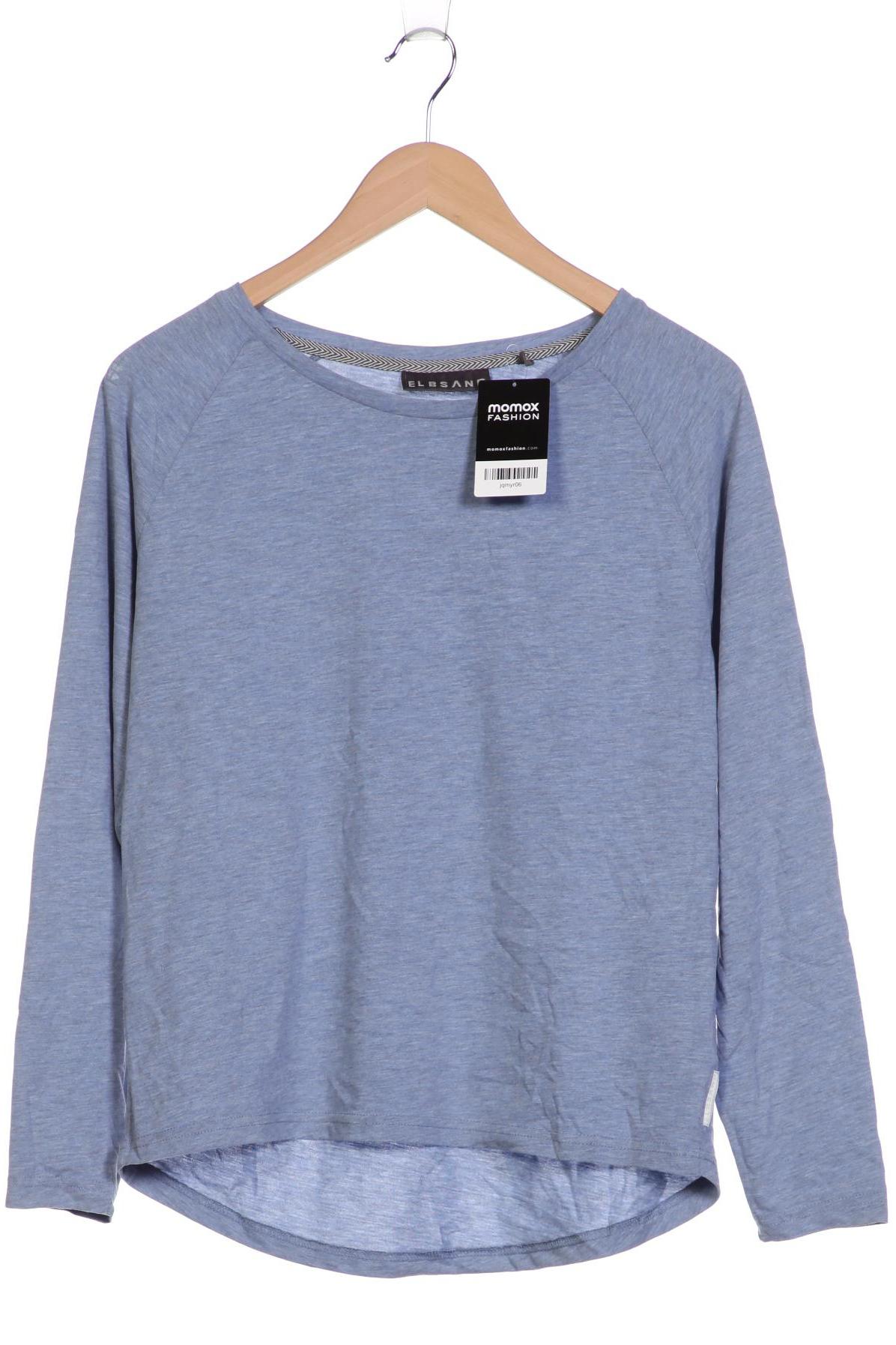 

Elbsand Damen Langarmshirt, blau, Gr. 38