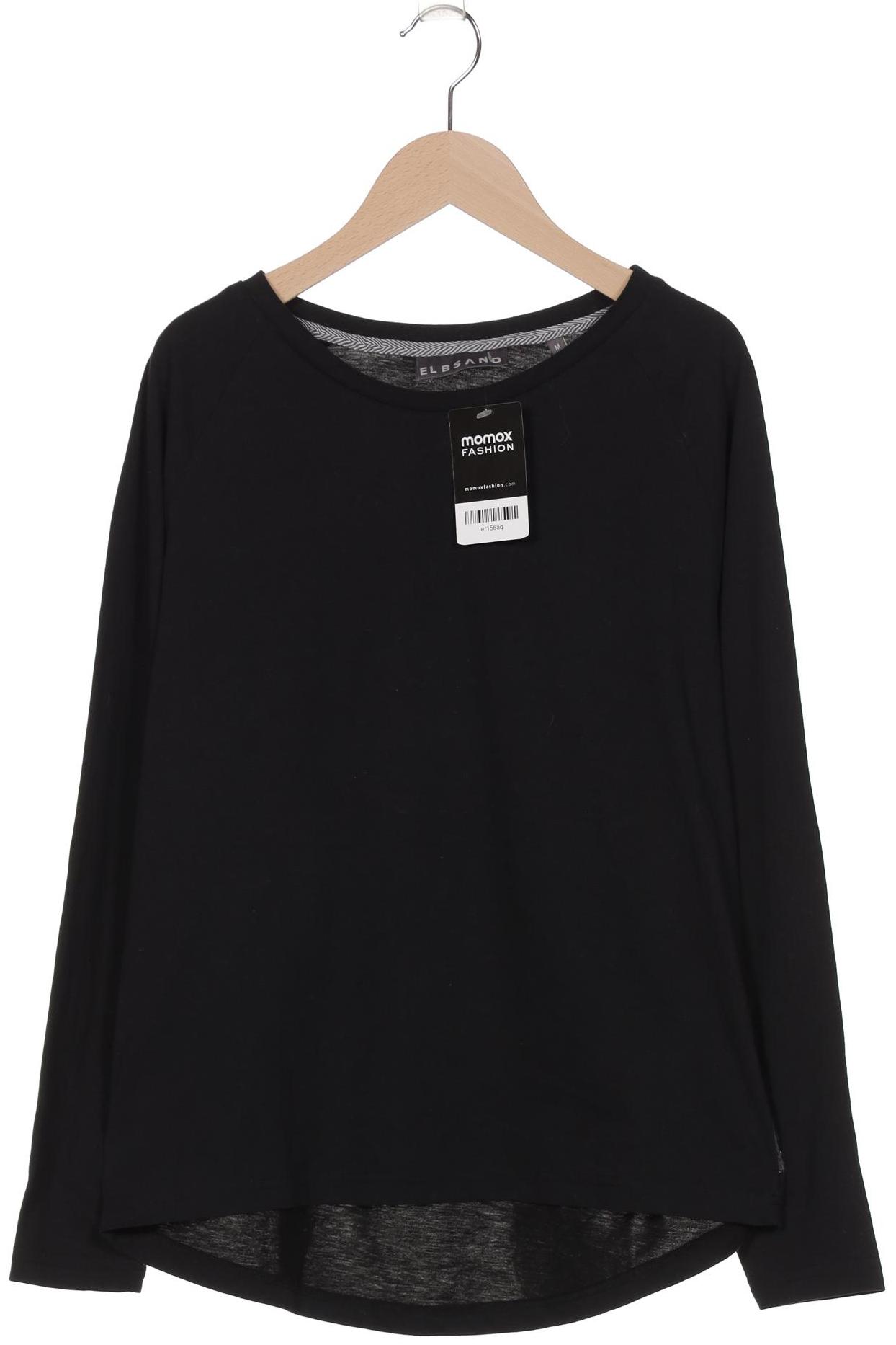 

Elbsand Damen Langarmshirt, schwarz, Gr. 38
