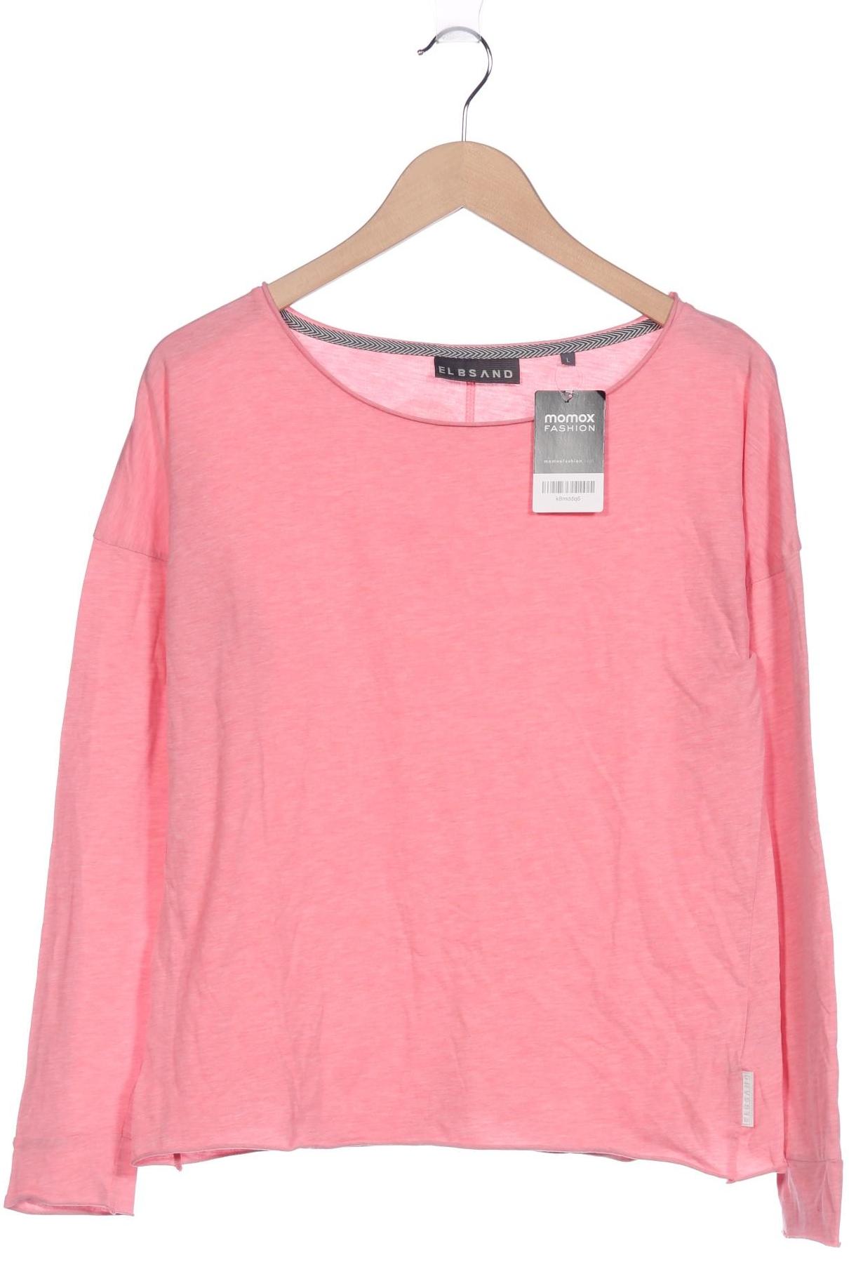 

Elbsand Damen Langarmshirt, pink, Gr. 42