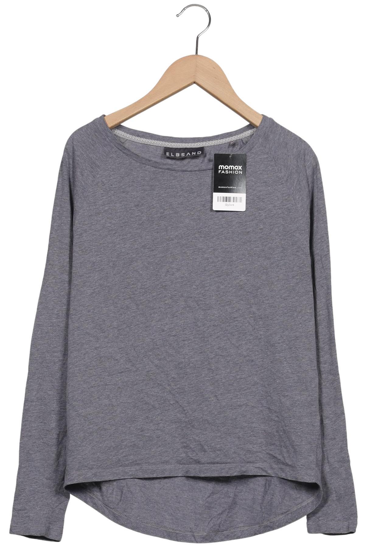 

Elbsand Damen Langarmshirt, grau, Gr. 34