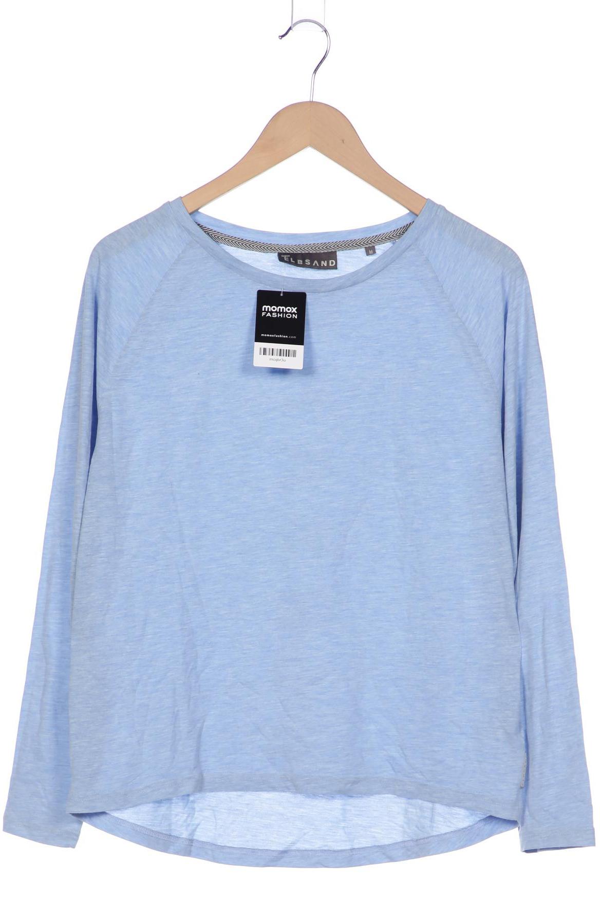 

Elbsand Damen Langarmshirt, hellblau, Gr. 38