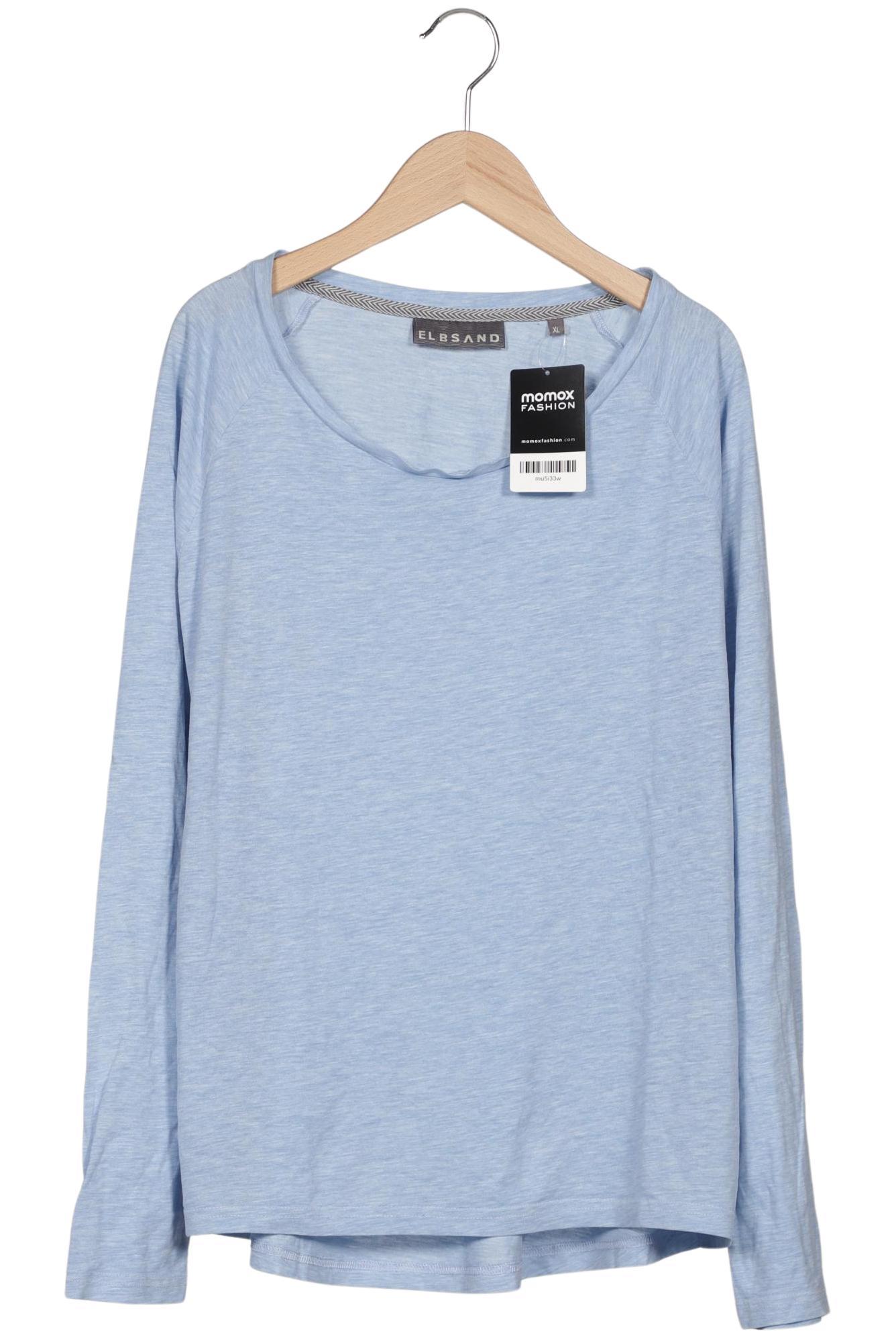Thumbnail - Elbsand Damen Langarmshirt, hellblau, Gr. 44
