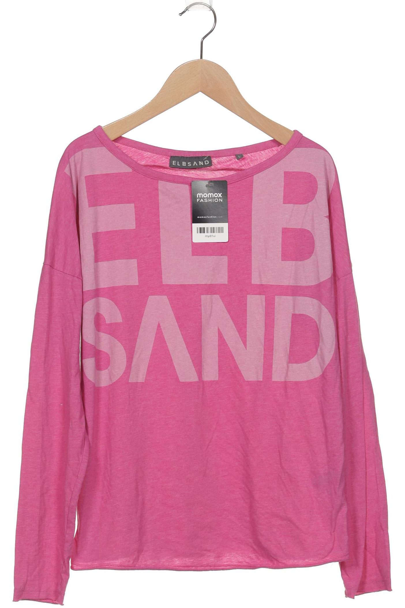 

Elbsand Damen Langarmshirt, pink, Gr. 42