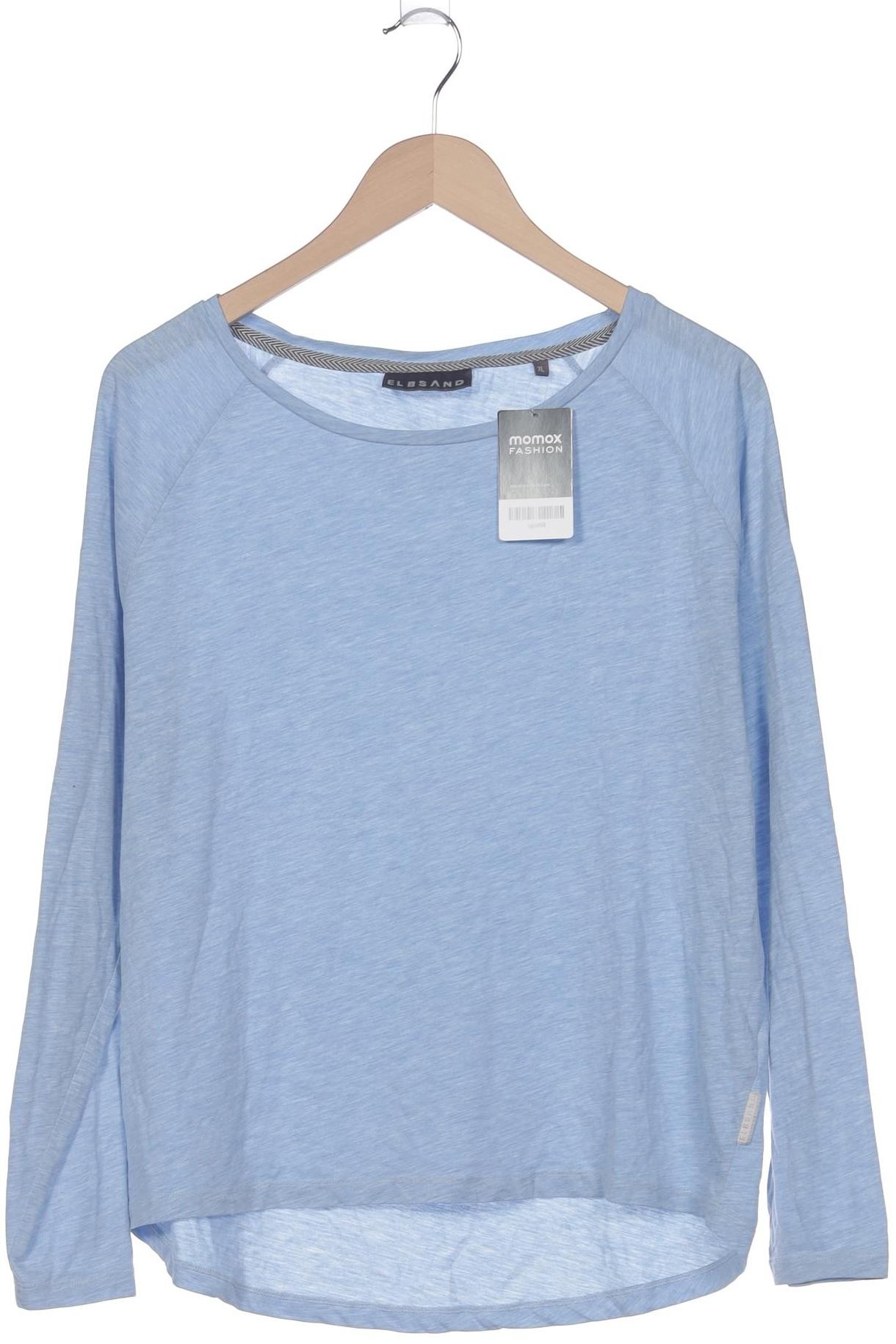 

Elbsand Damen Langarmshirt, hellblau, Gr. 44
