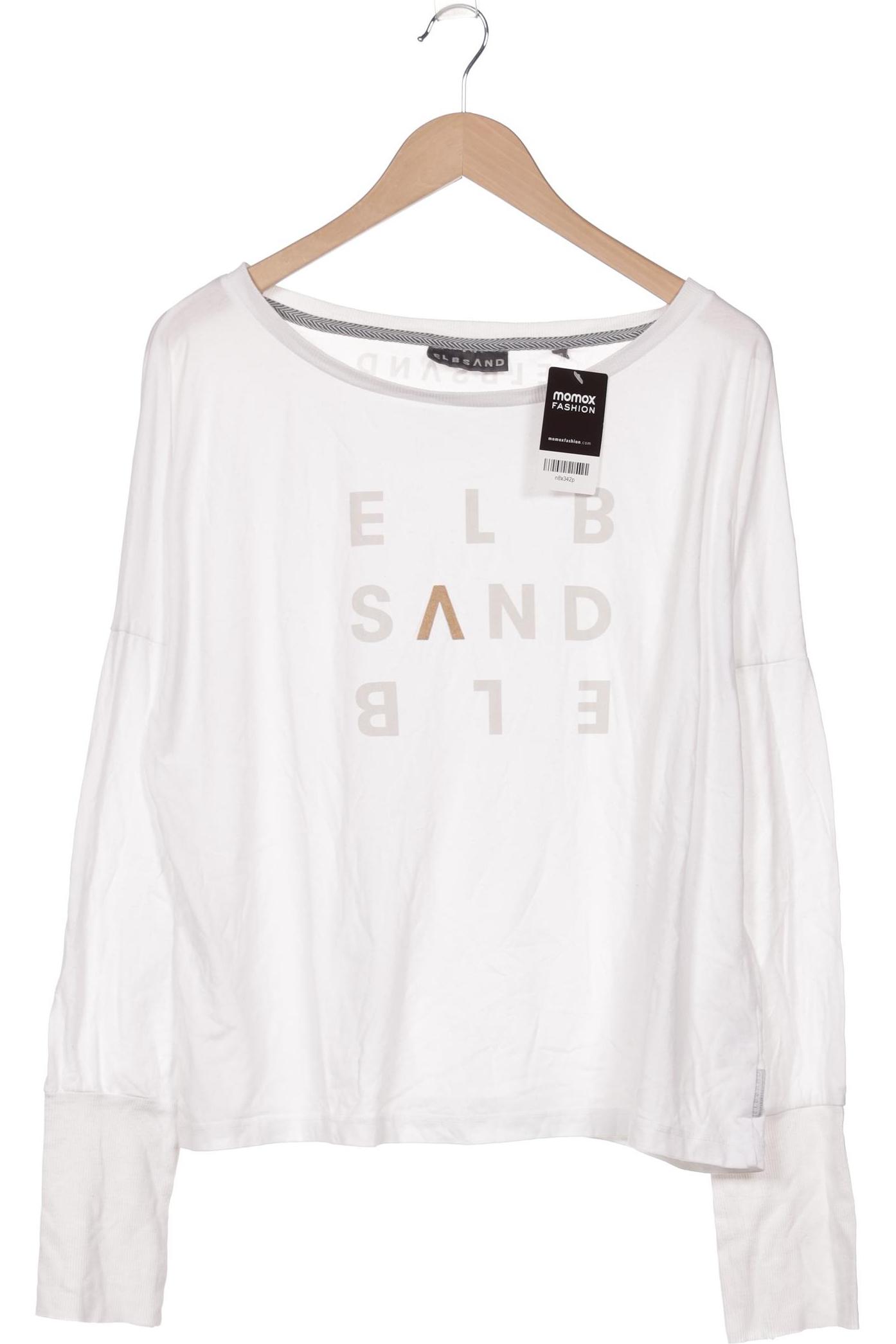 

Elbsand Damen Langarmshirt, weiß, Gr. 46