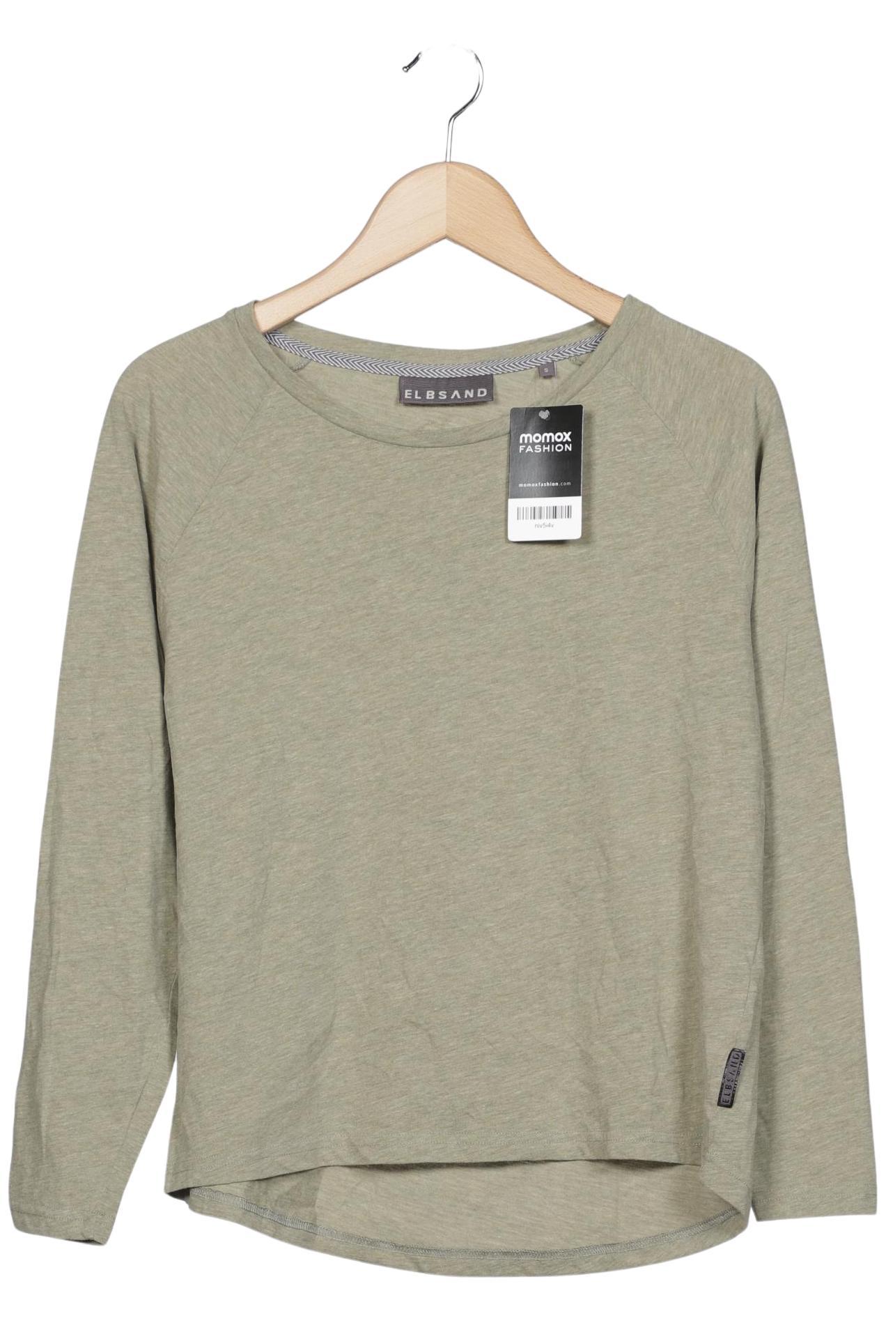 

Elbsand Damen Langarmshirt, grün, Gr. 36