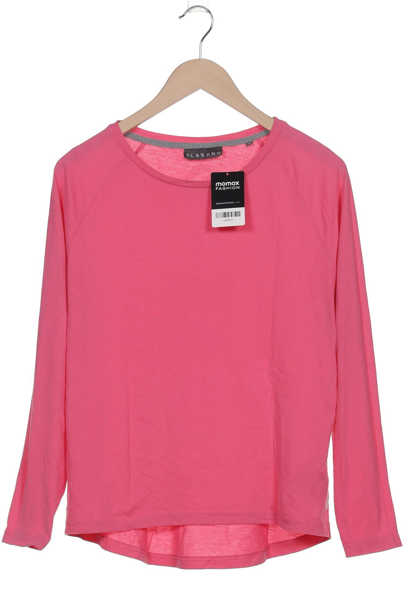 

Elbsand Damen Langarmshirt, pink, Gr. 38