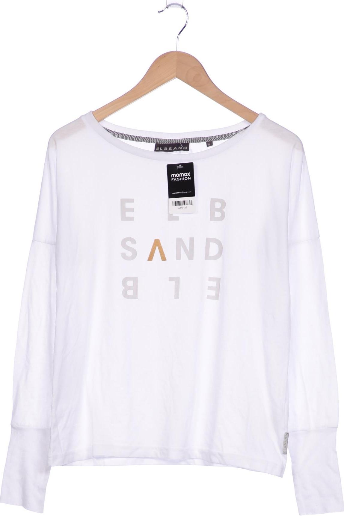 

Elbsand Damen Langarmshirt, weiß, Gr. 38