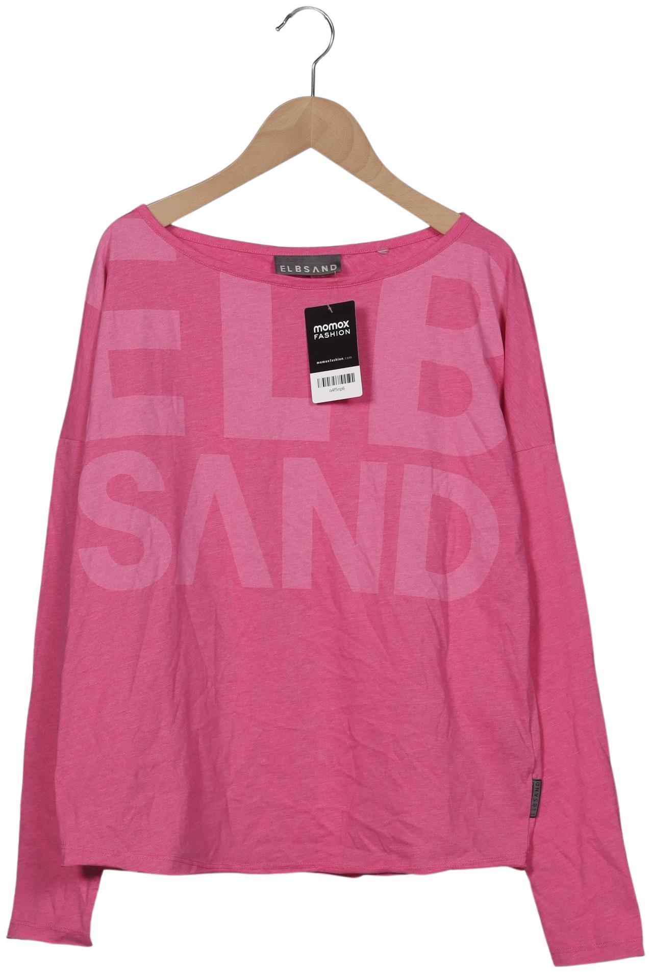 

Elbsand Damen Langarmshirt, pink, Gr. 38