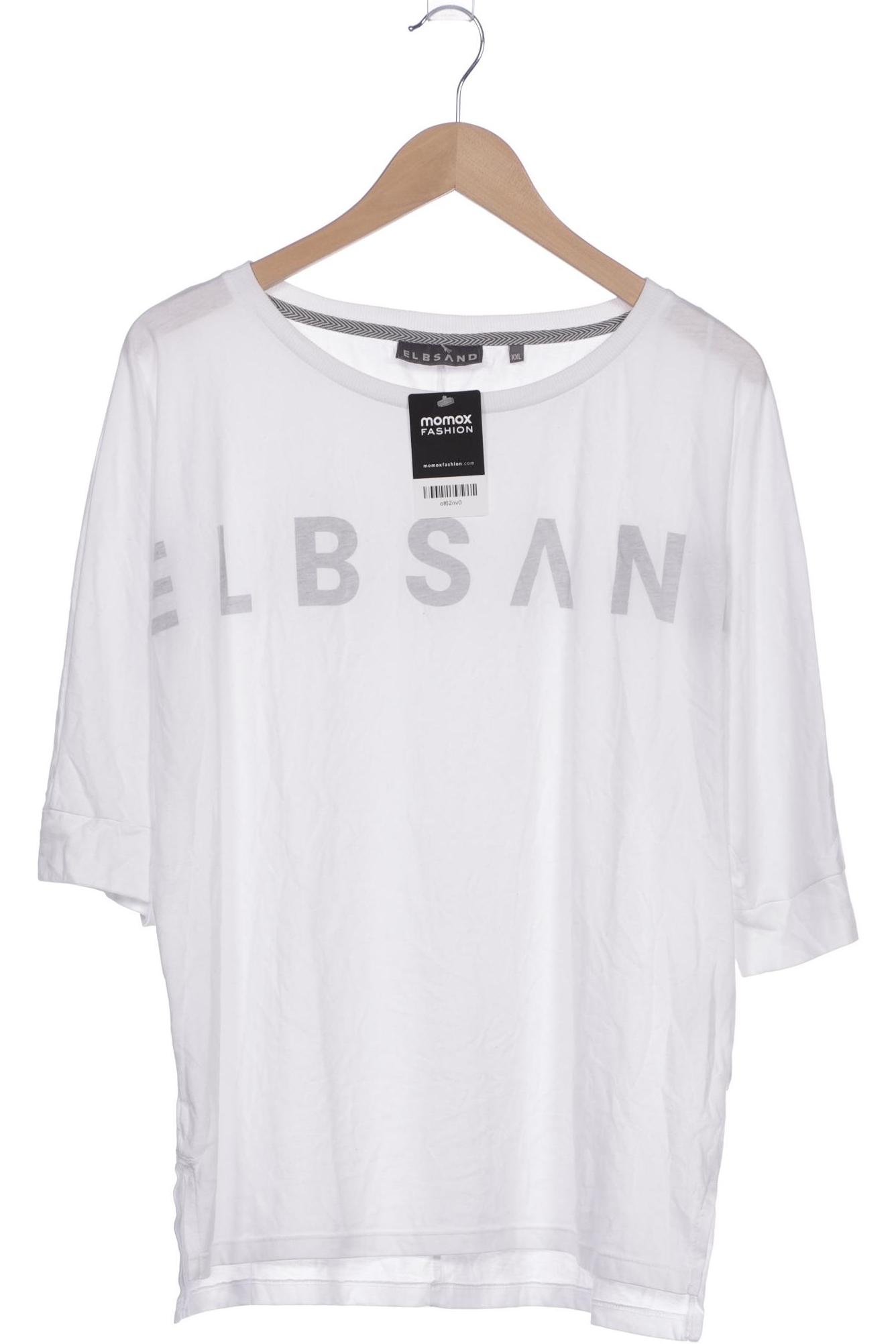 

Elbsand Damen Langarmshirt, weiß, Gr. 46
