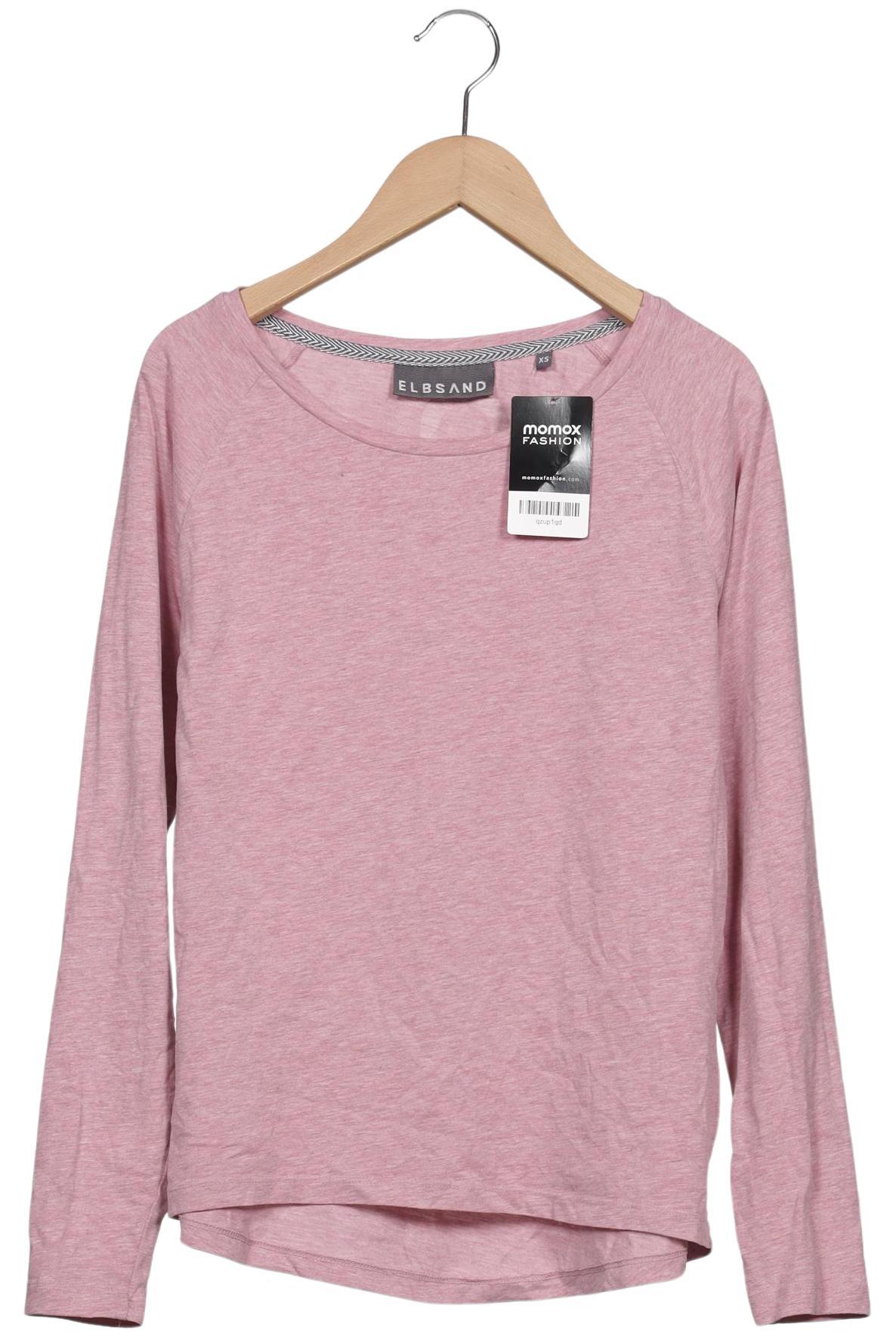 

Elbsand Damen Langarmshirt, pink, Gr. 34