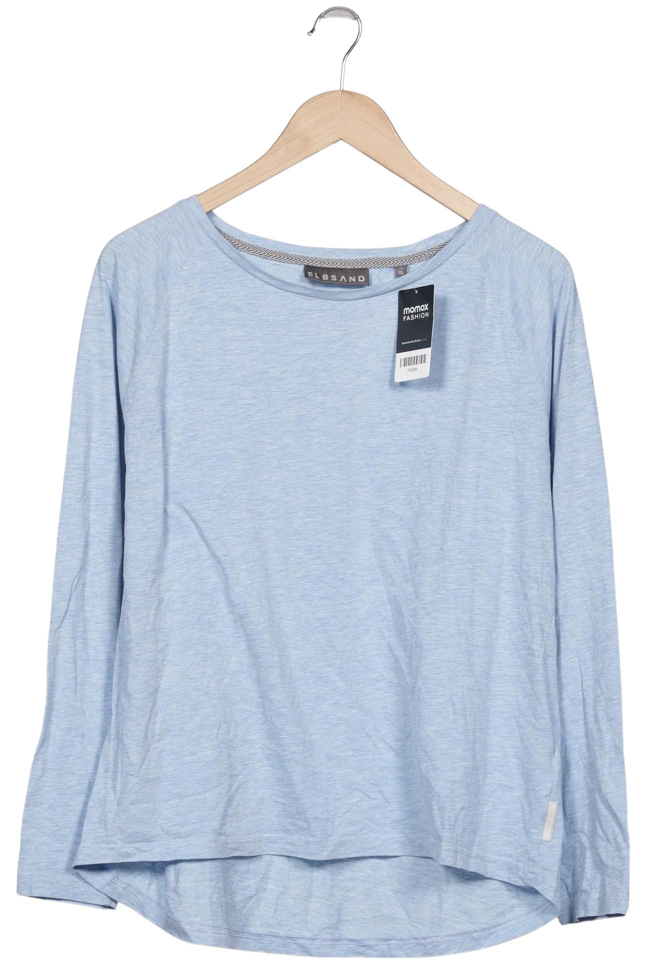 

Elbsand Damen Langarmshirt, hellblau, Gr. 44