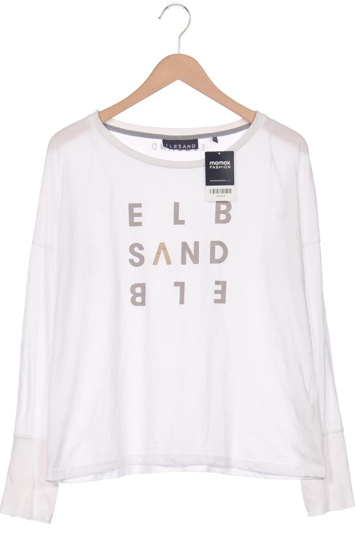 

Elbsand Damen Langarmshirt, weiß, Gr. 44