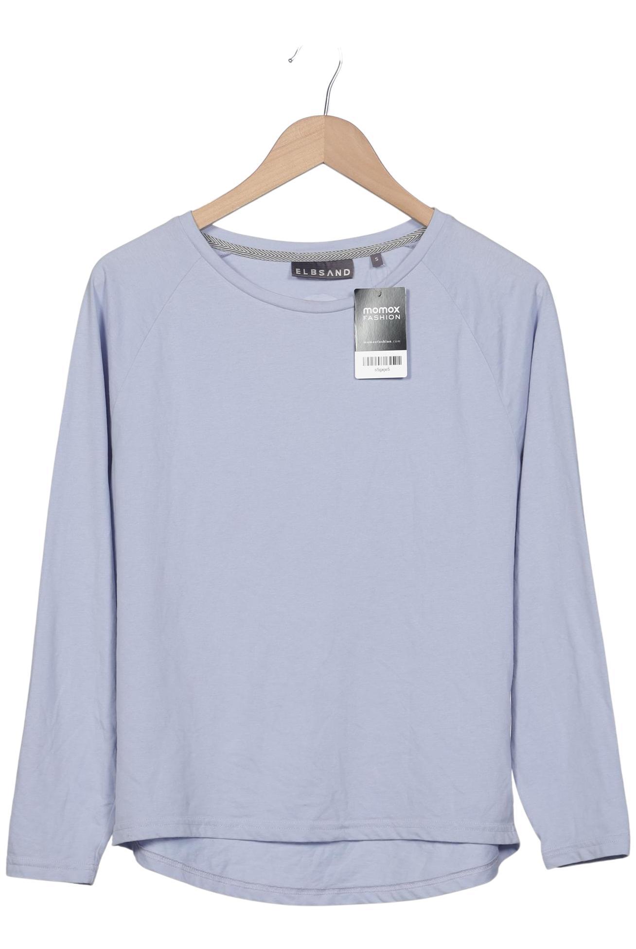 

Elbsand Damen Langarmshirt, hellblau, Gr. 36