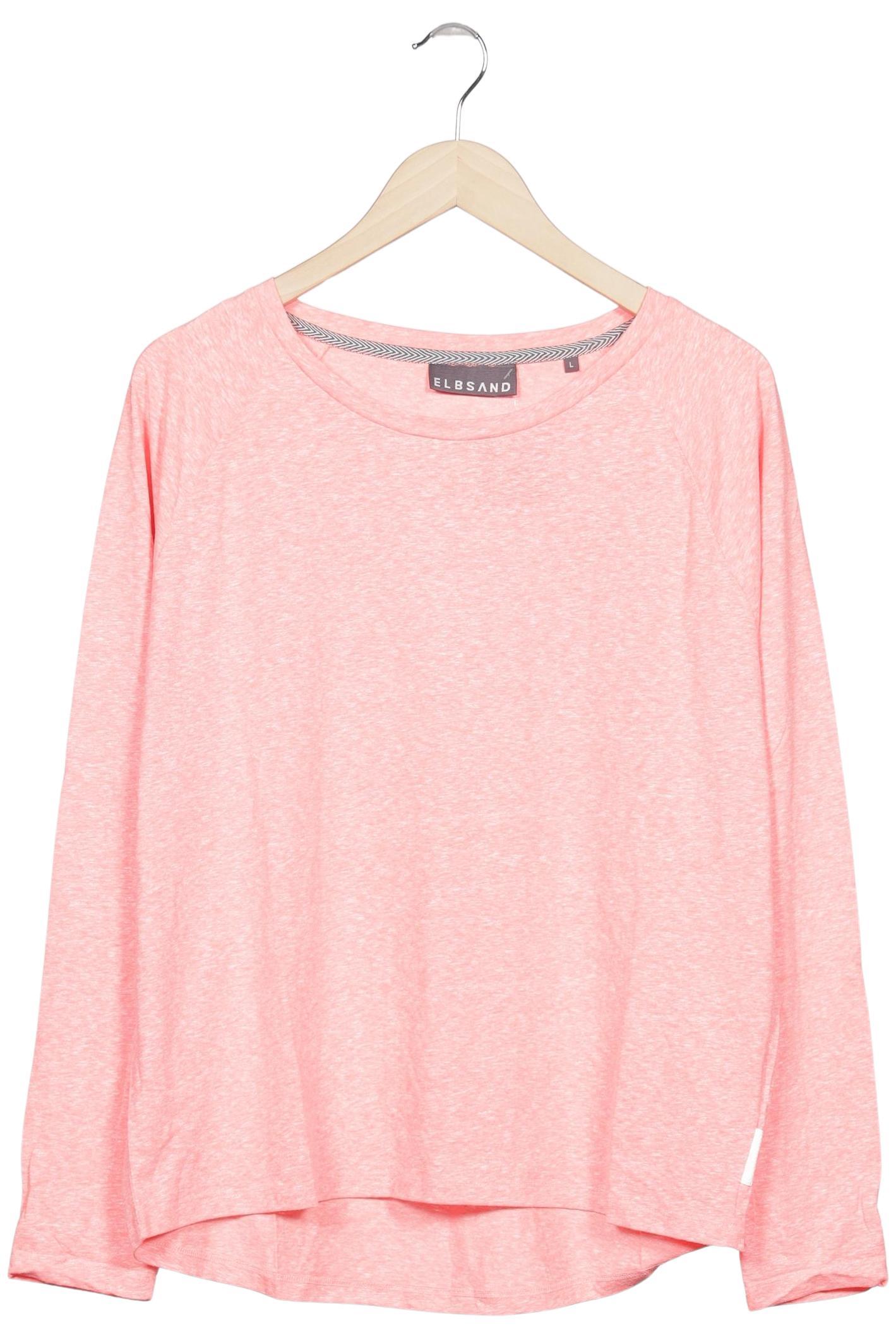 

Elbsand Damen Langarmshirt, pink, Gr. 42