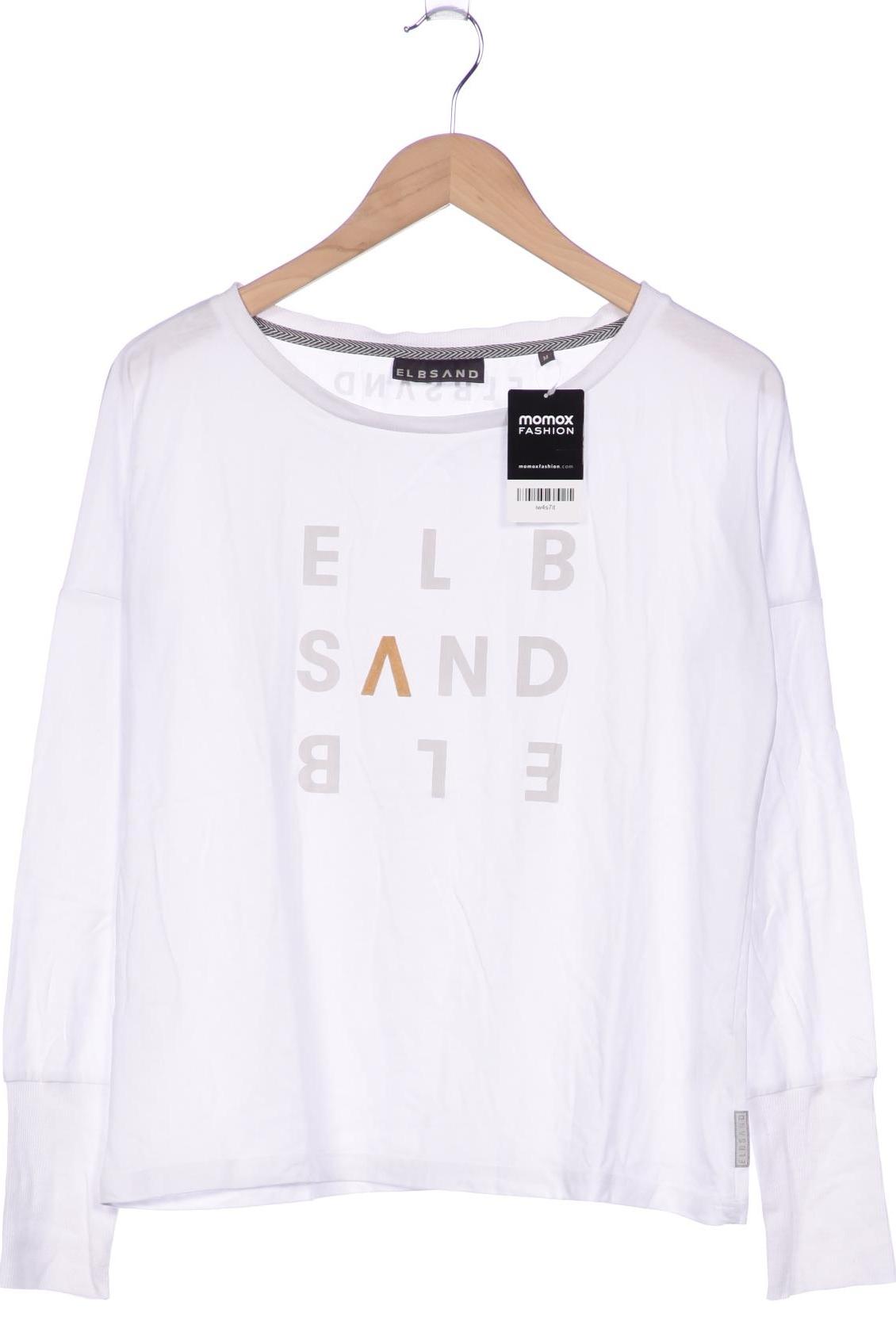 

Elbsand Damen Langarmshirt, weiß, Gr. 38