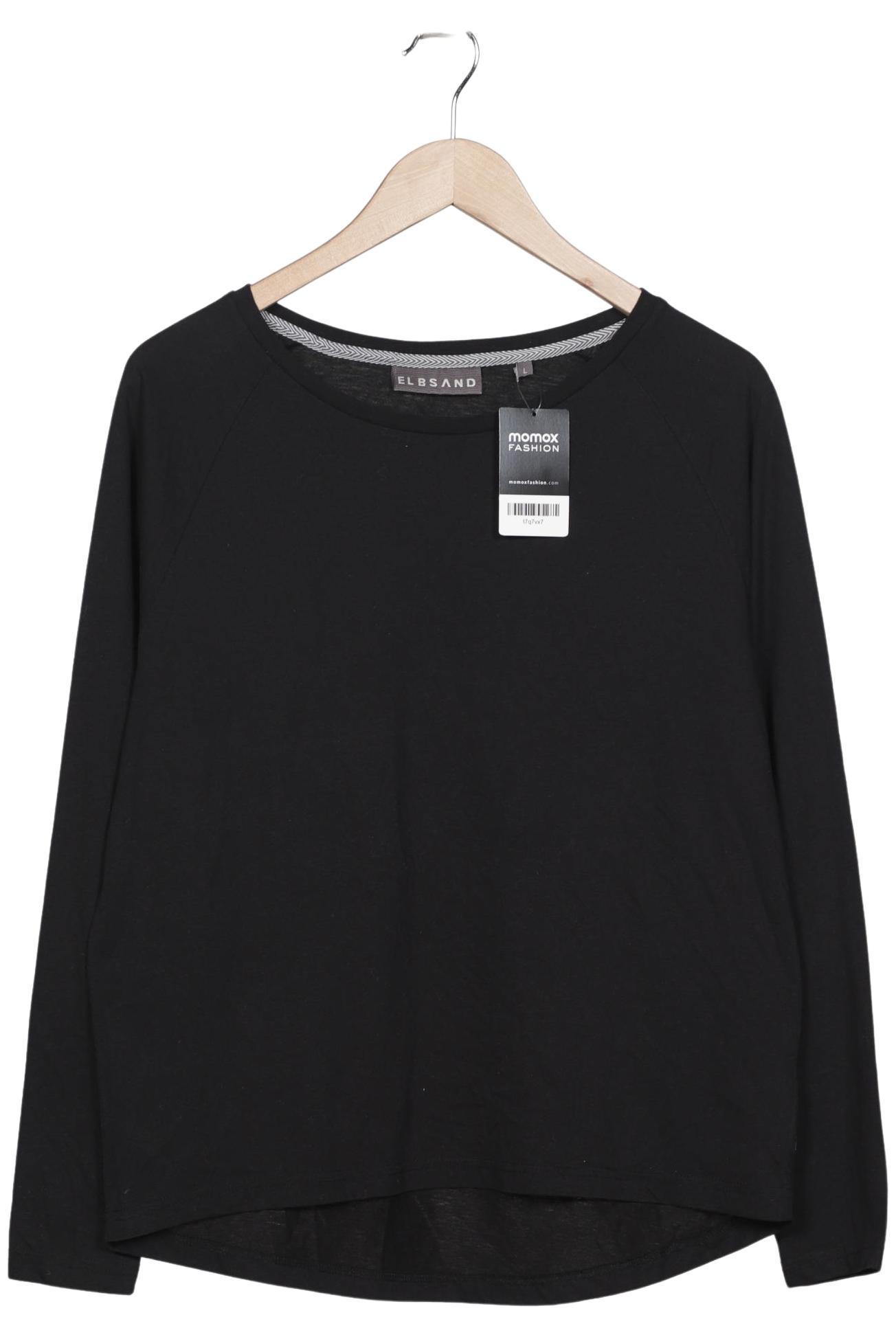 

Elbsand Damen Langarmshirt, schwarz, Gr. 42