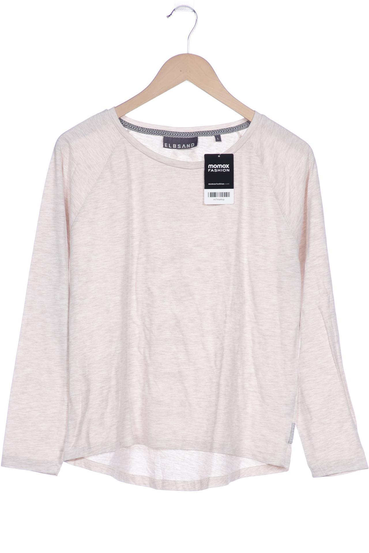 

Elbsand Damen Langarmshirt, beige, Gr. 42